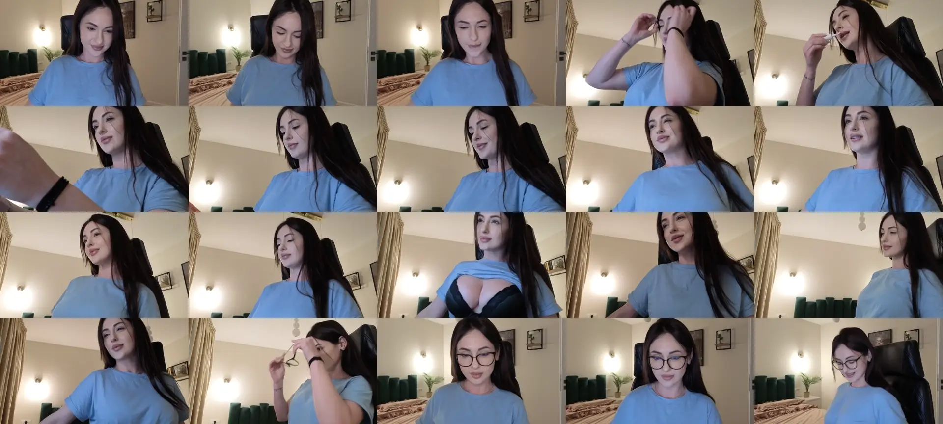 DorisDolll photo contact sheet