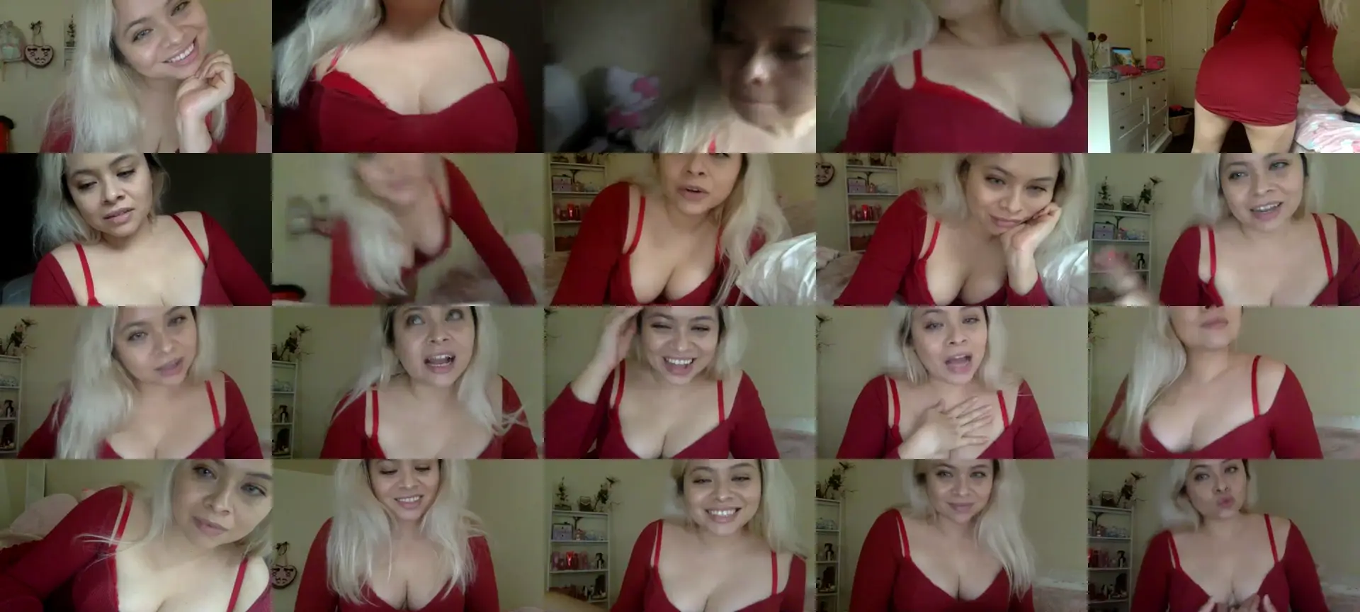 DreamSeanna photo contact sheet