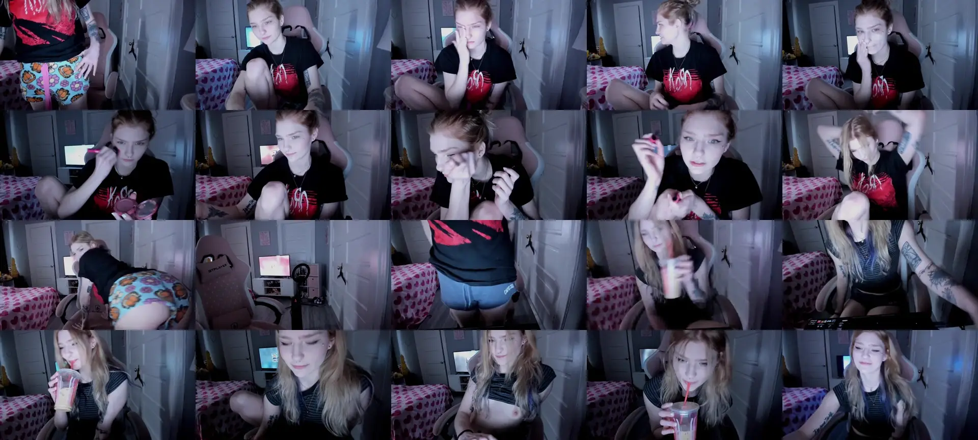 DuckChan0 photo contact sheet