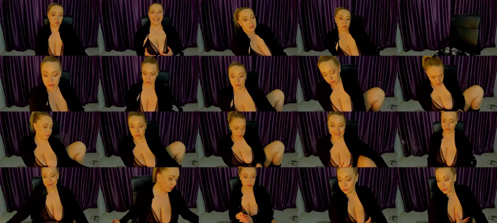 EmmaMature photo contact sheet