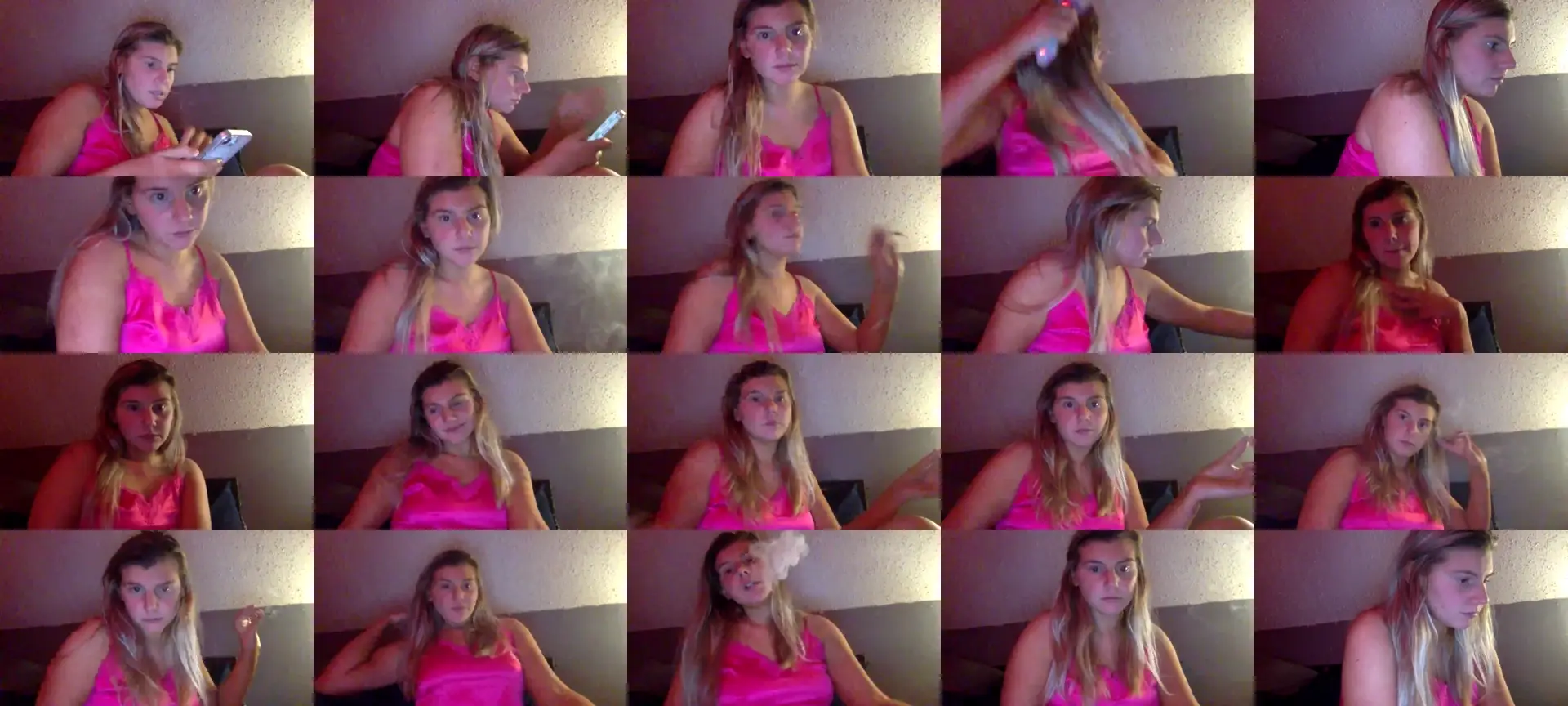 Feetgirl33 photo contact sheet