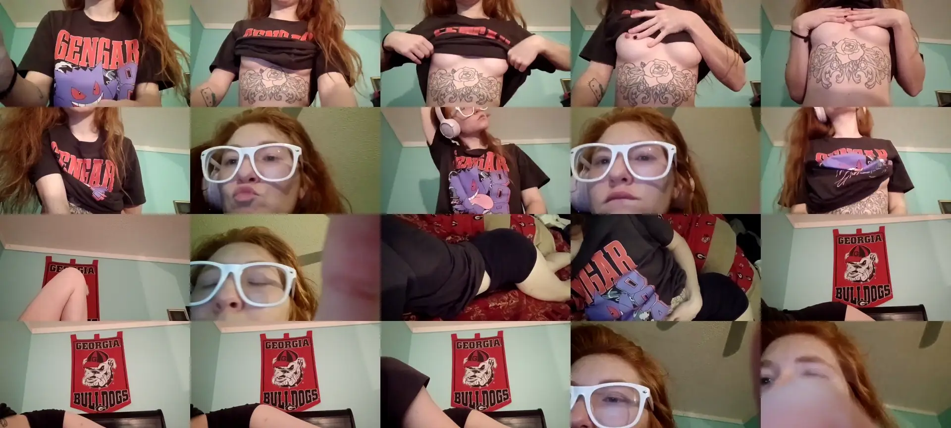FireCutie photo contact sheet