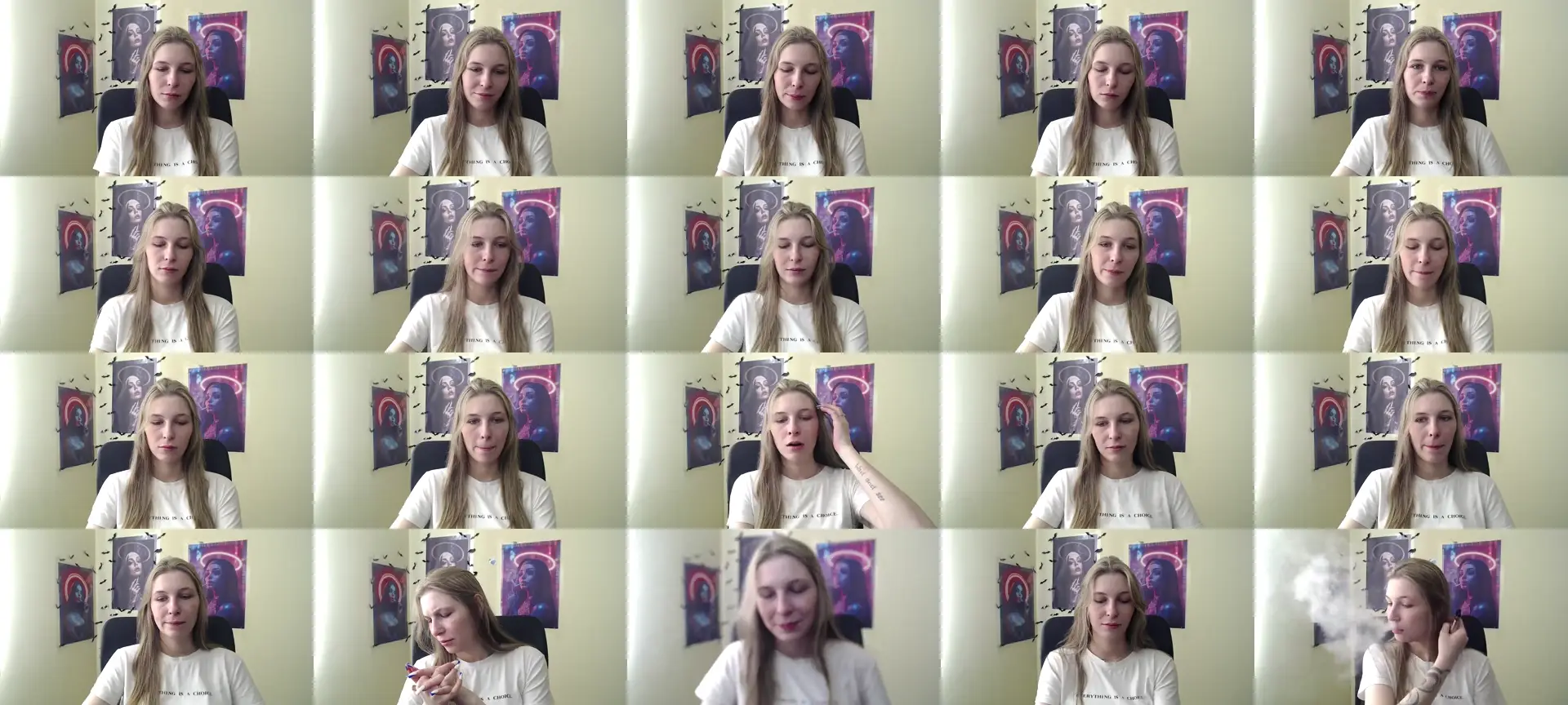 GAmalia photo contact sheet