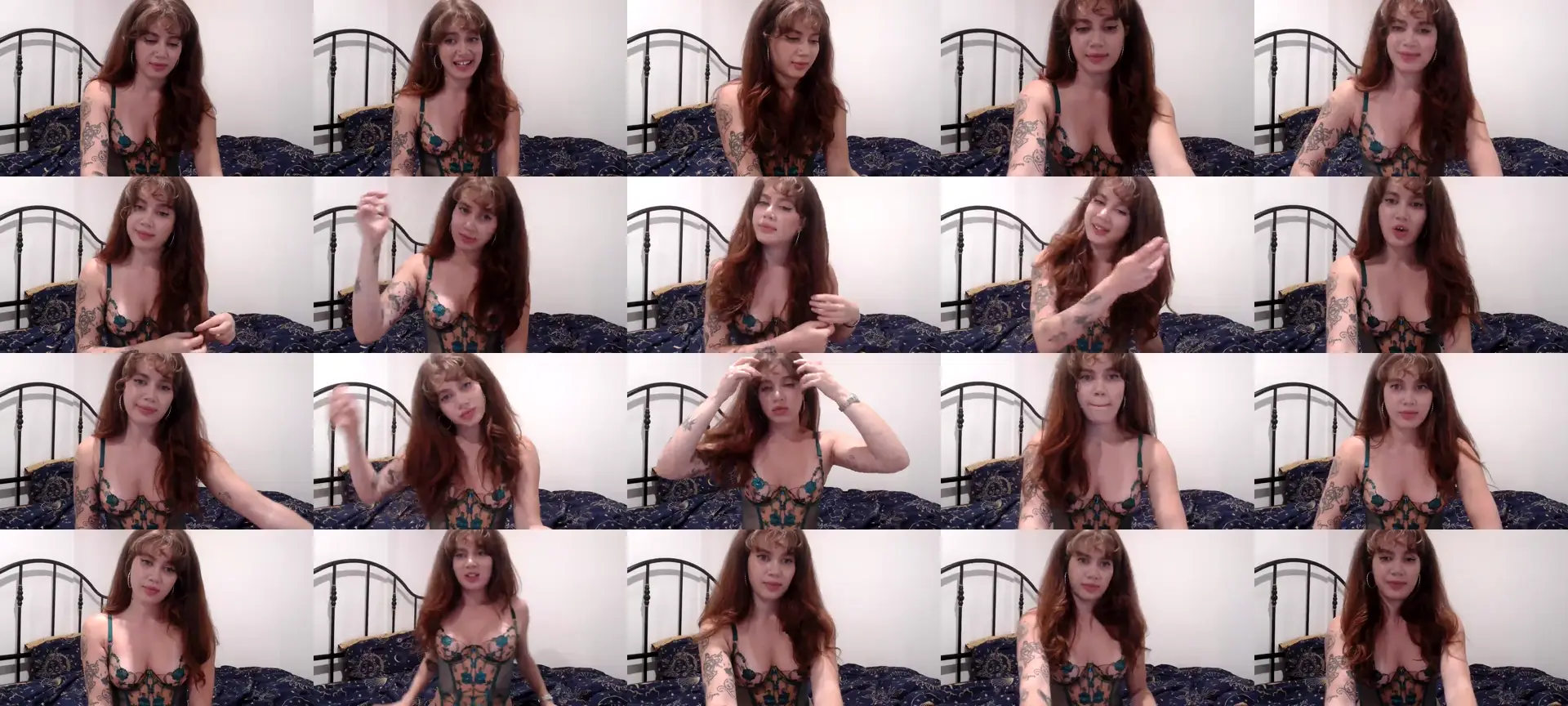 Hazelnutt photo contact sheet