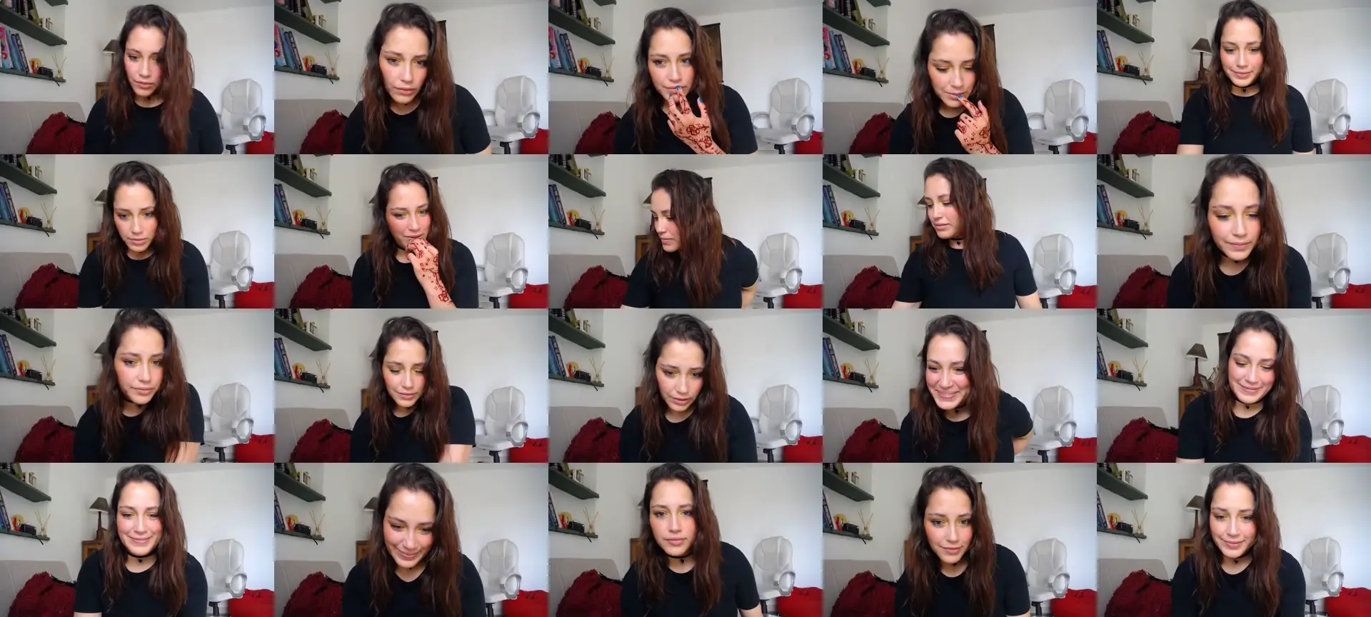 Heidy_klum_ photo contact sheet