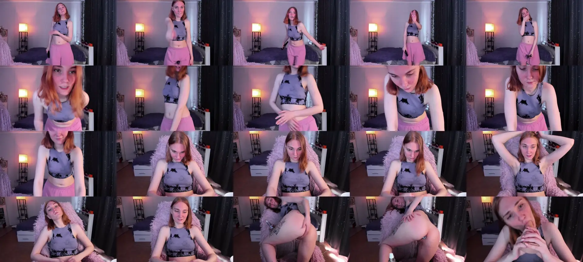 HotRedPipper photo contact sheet