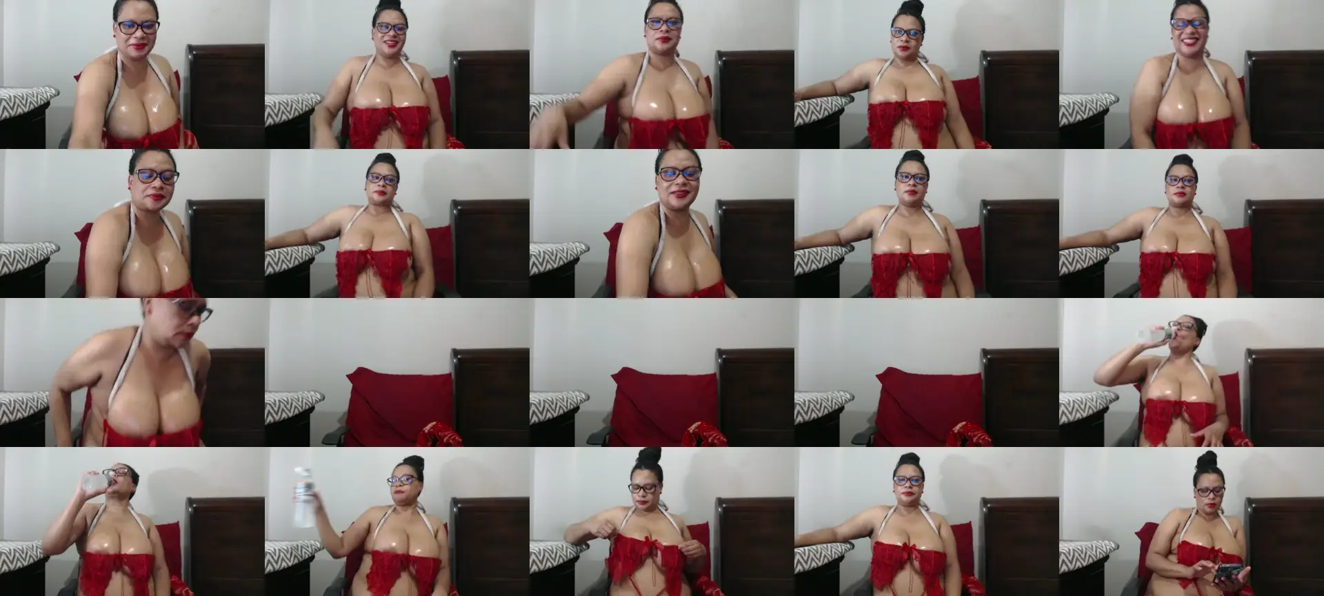 hotsluttytits photo contact sheet