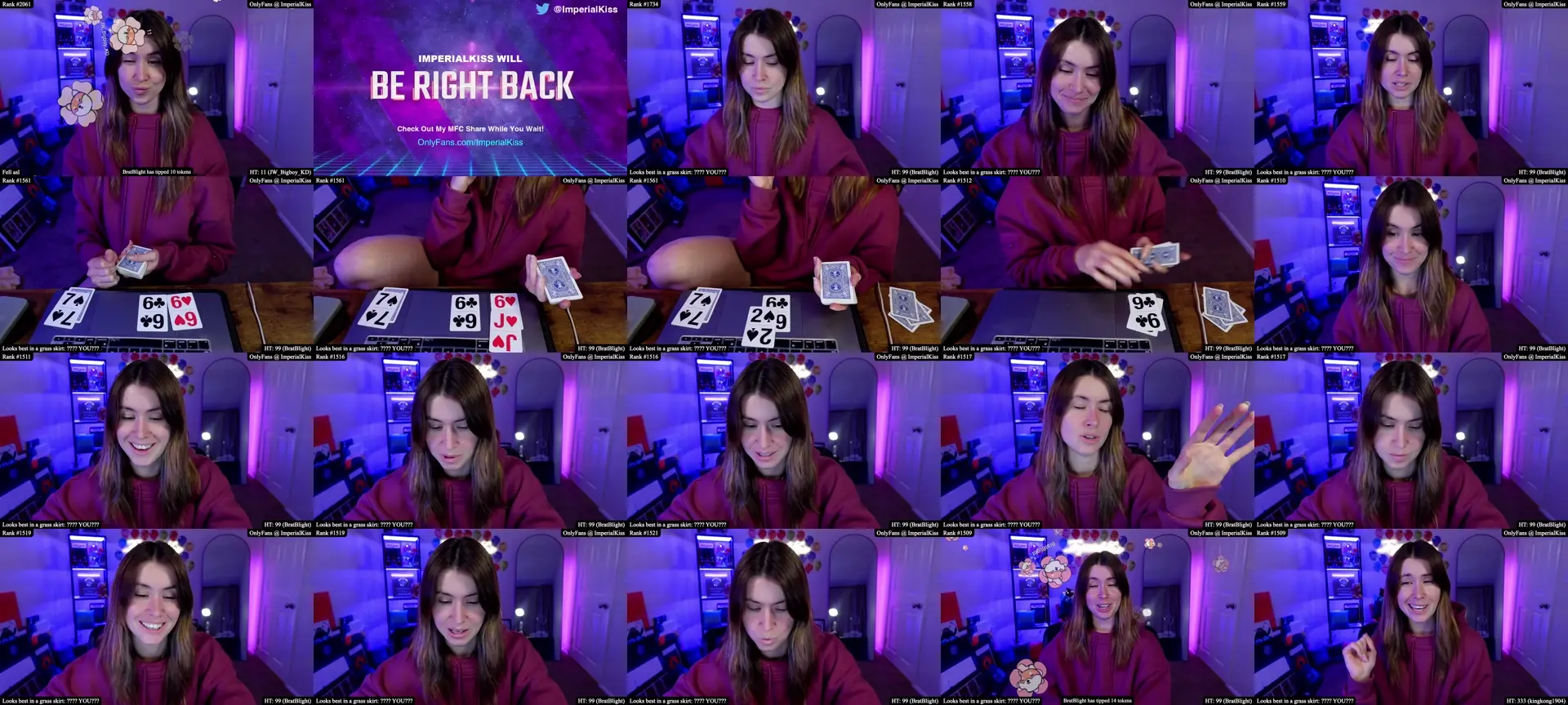 ImperialKiss photo contact sheet