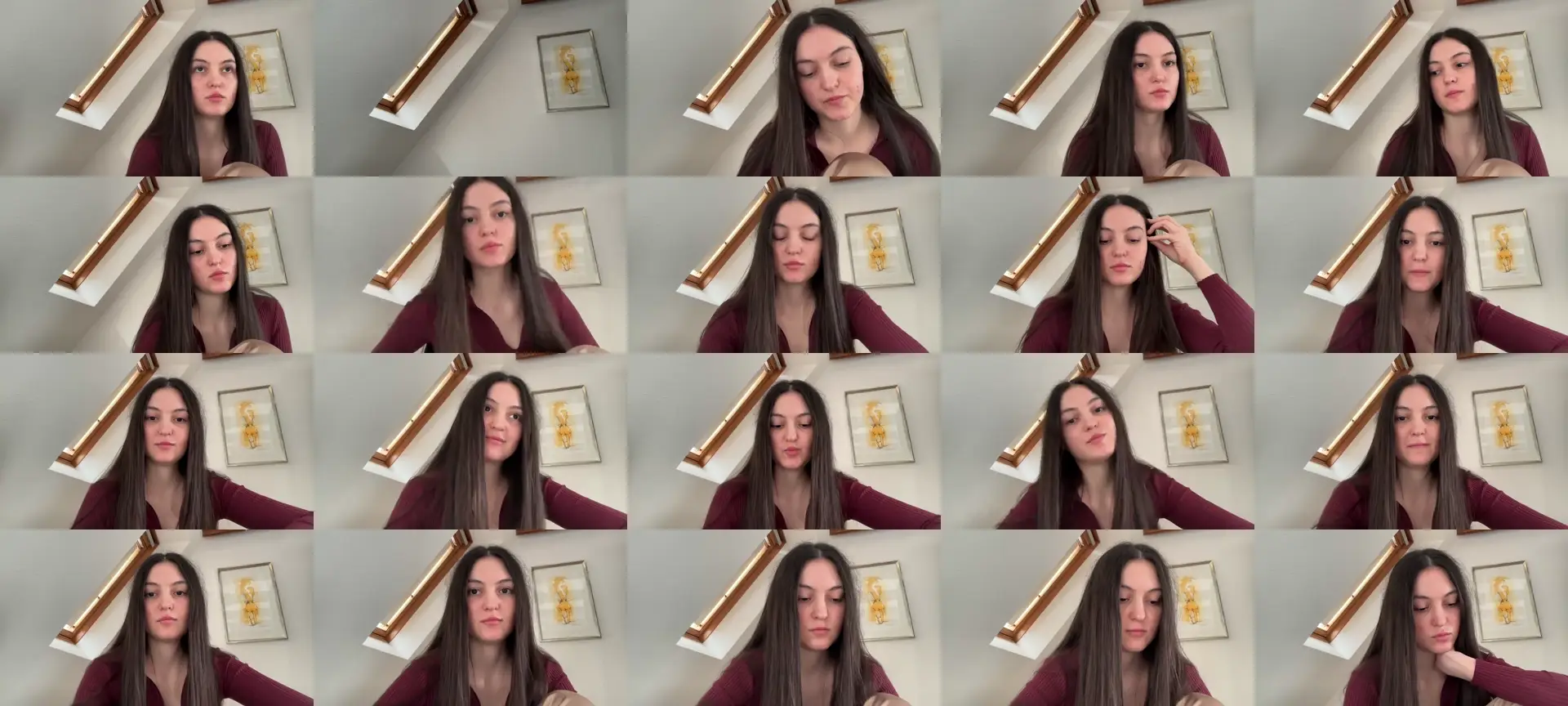 IrisAmore photo contact sheet