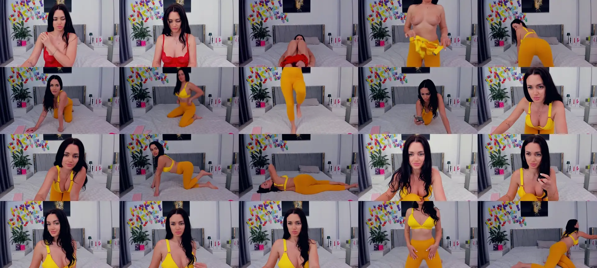 Jessykmx photo contact sheet