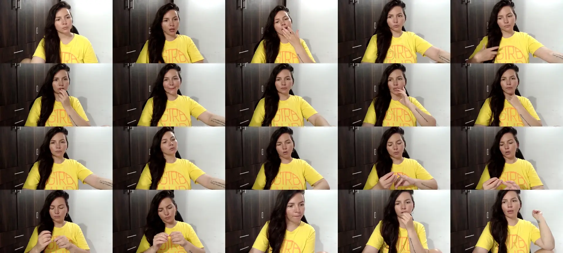 Kahte photo contact sheet