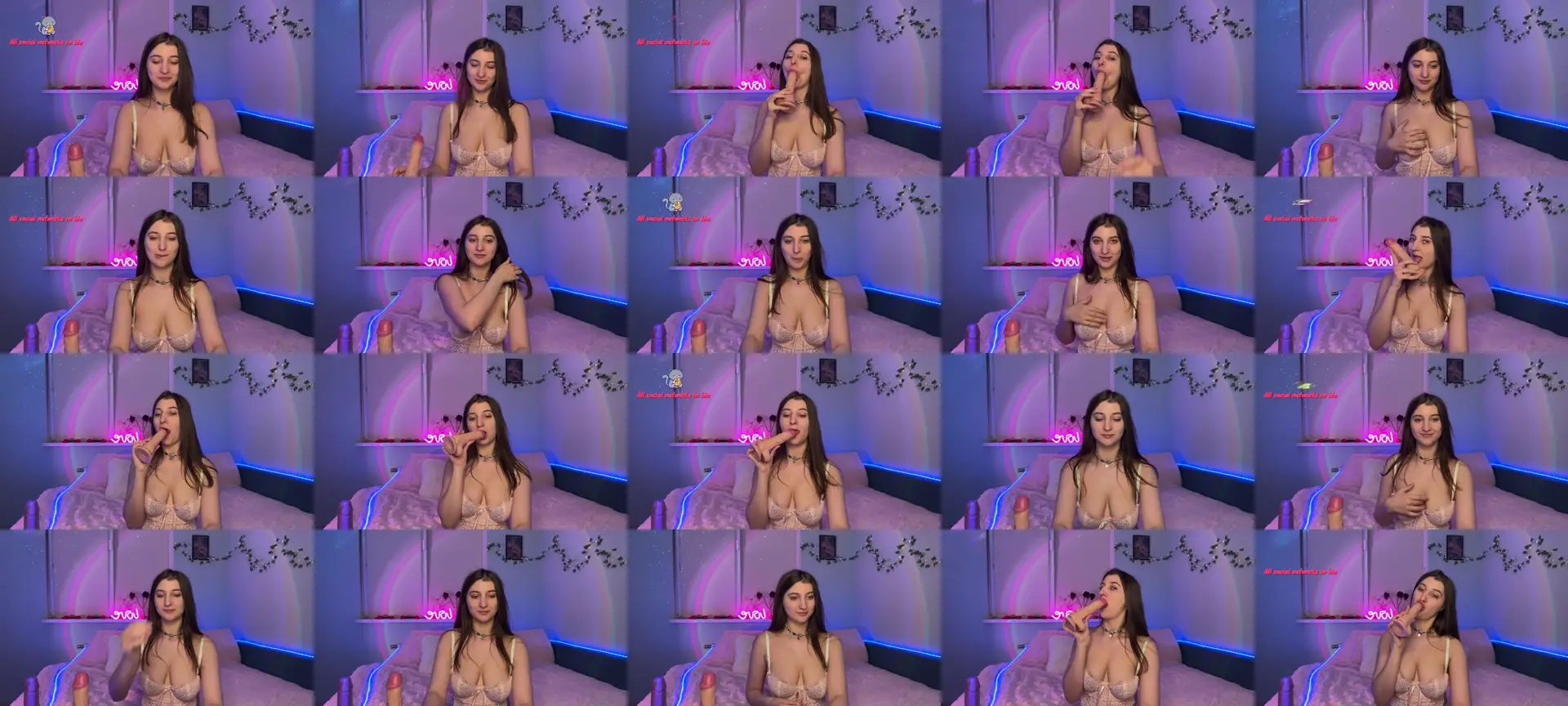 Kitty_kristy photo contact sheet