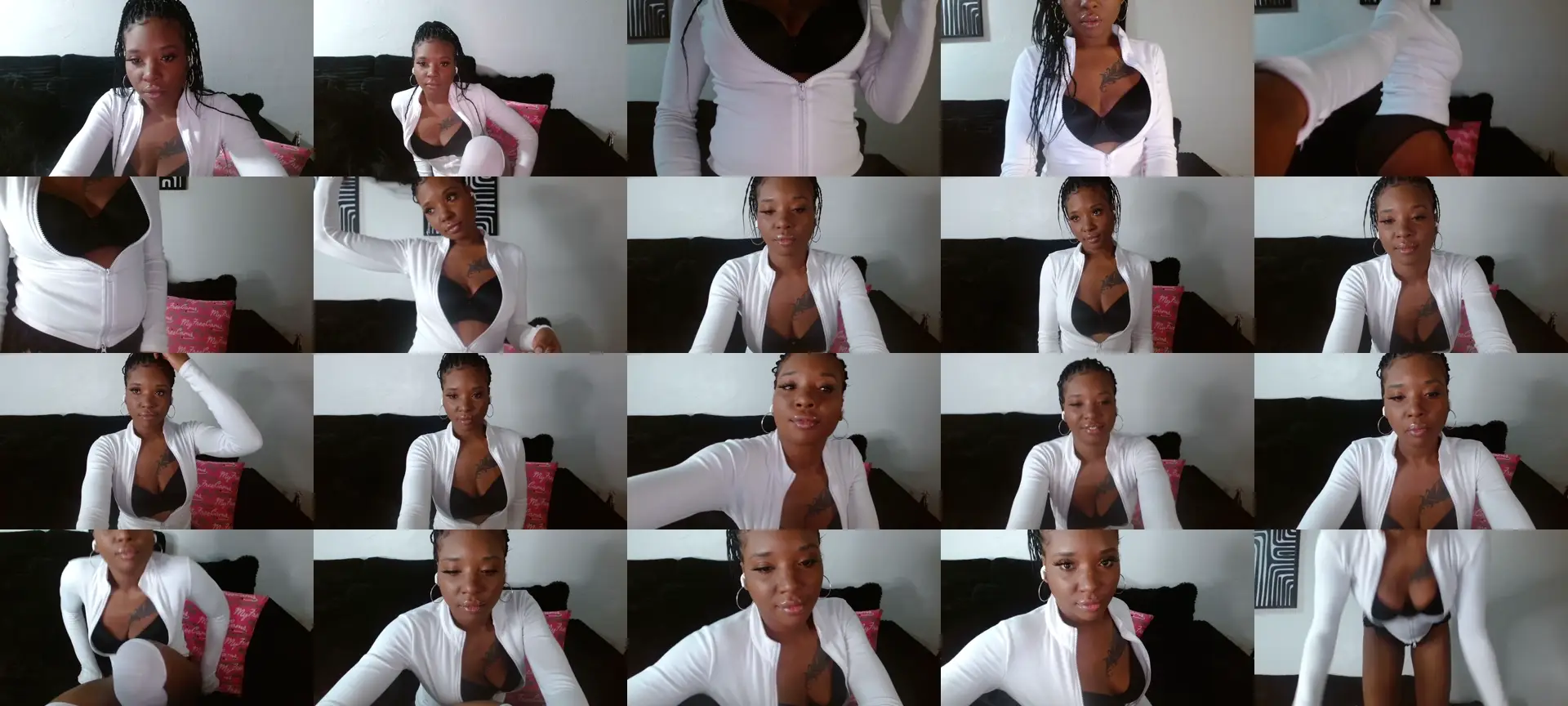 KrystalBlake photo contact sheet