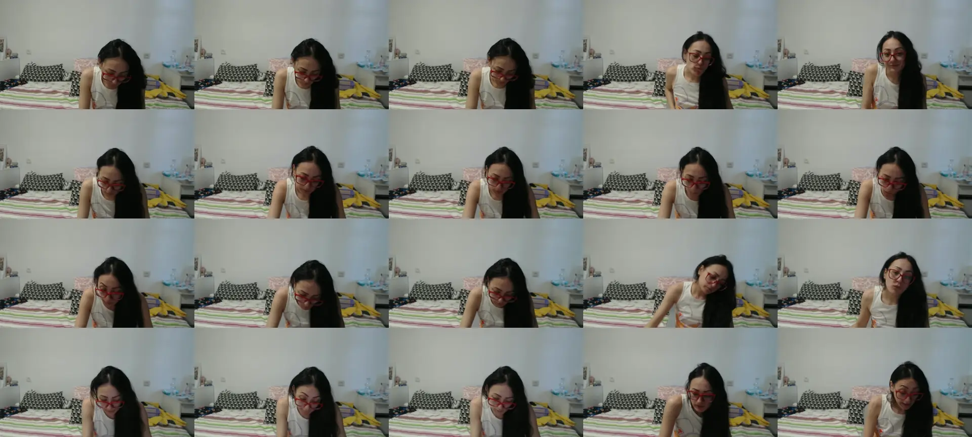 LiaCherryPie photo contact sheet