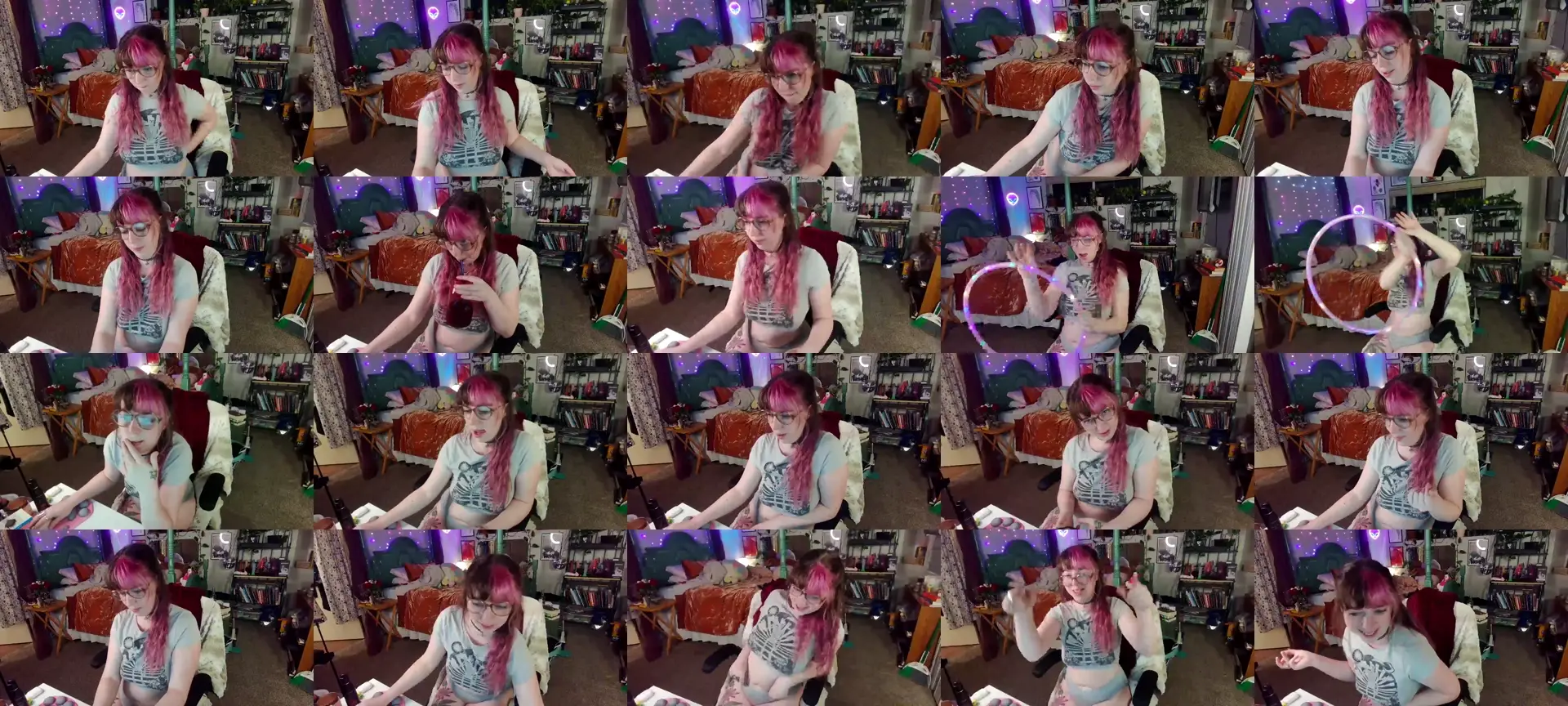 LilPinkAlien photo contact sheet