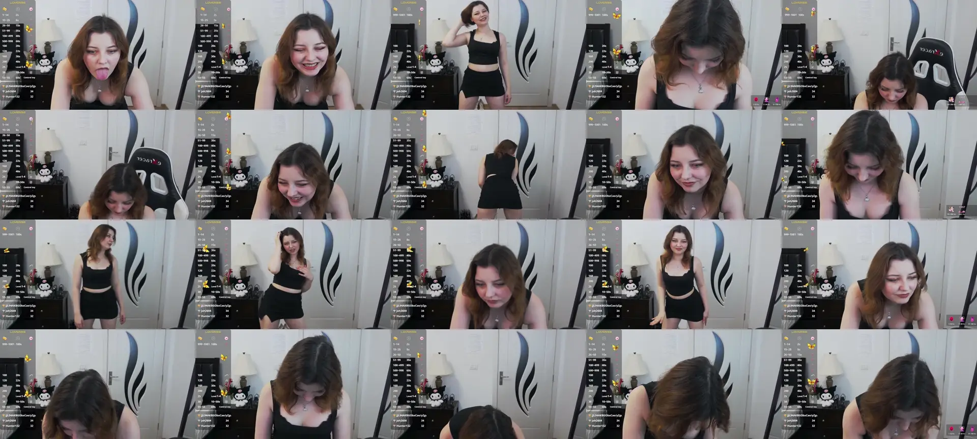 LilRosie photo contact sheet