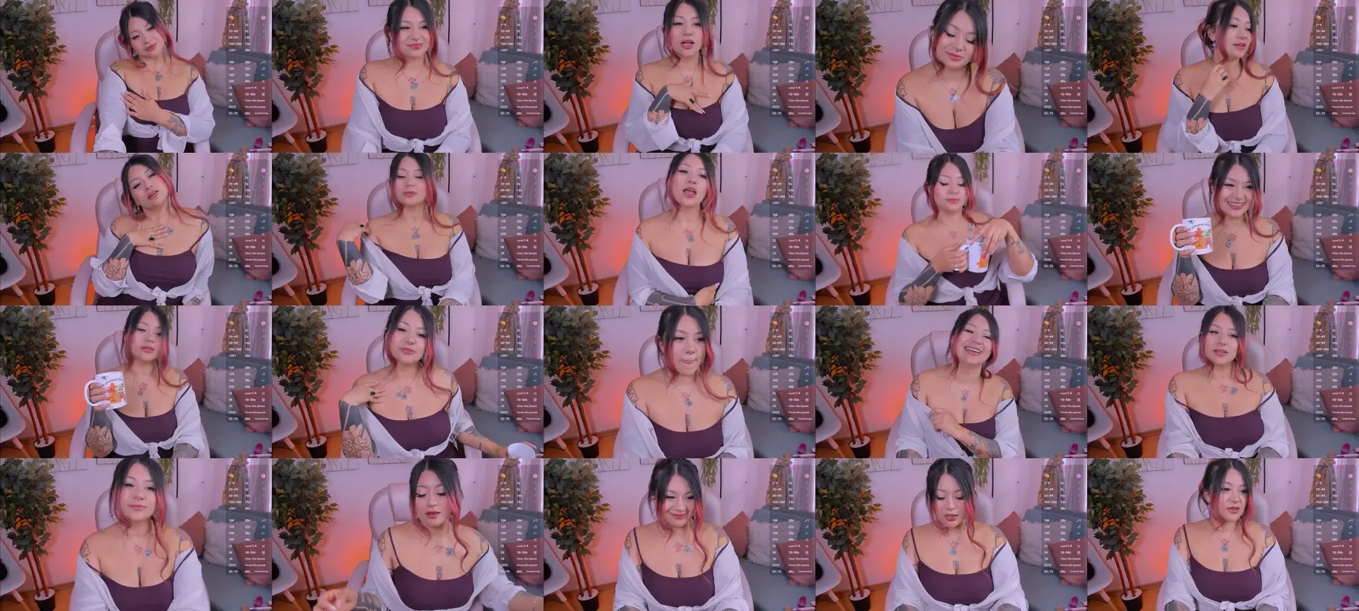 LorraineV photo contact sheet