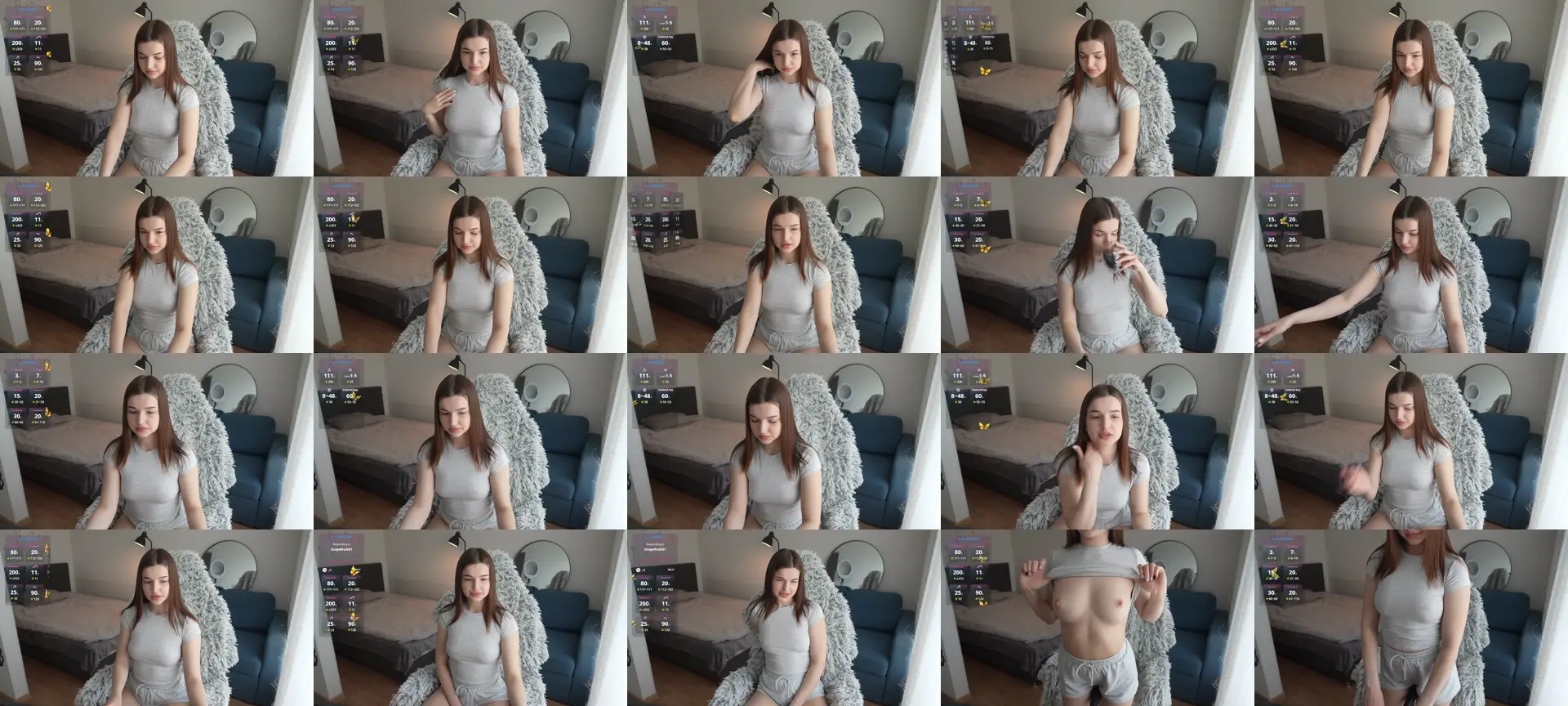 lovelylilyy photo contact sheet