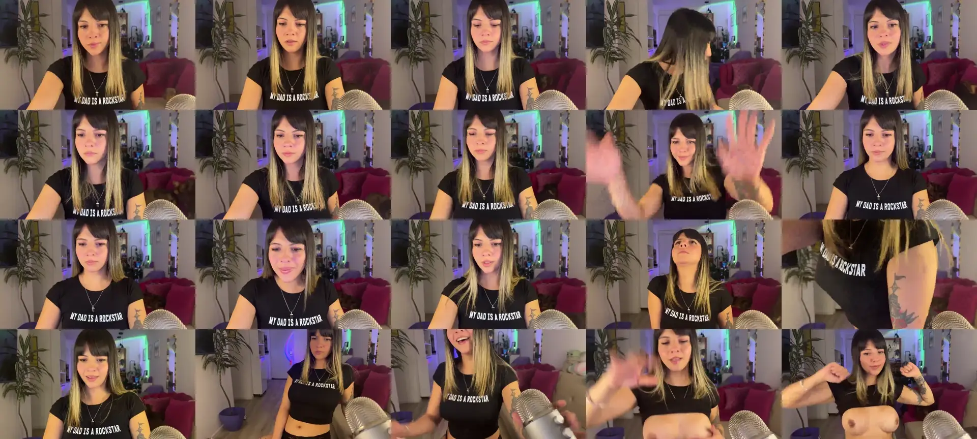 MagicalJulie photo contact sheet