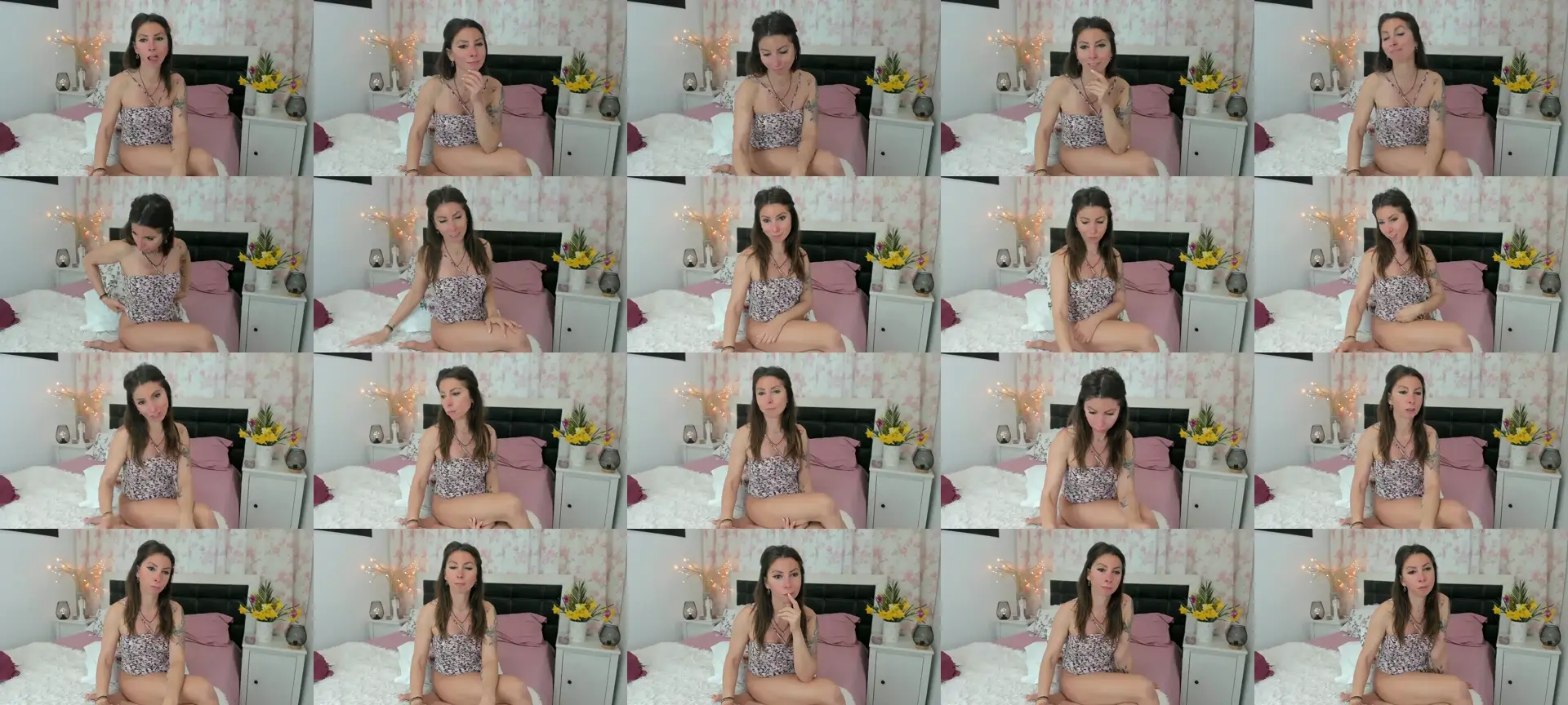 MayaAngelx photo contact sheet