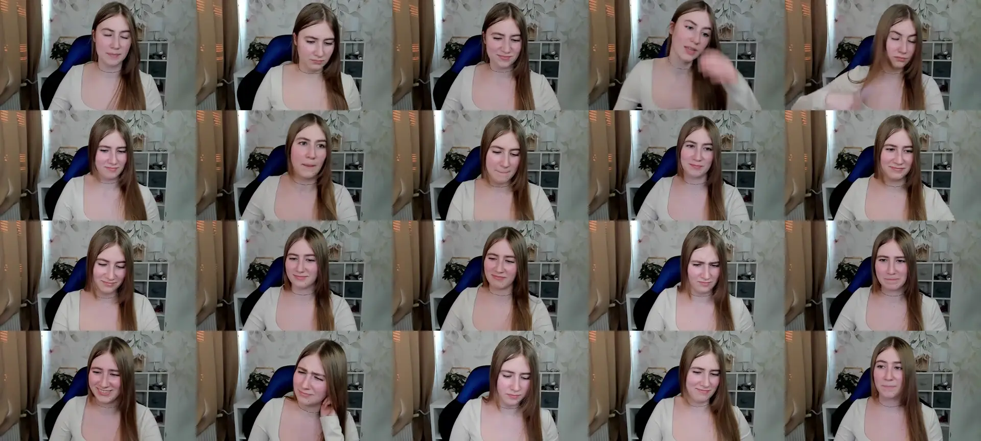 MeganStudent photo contact sheet