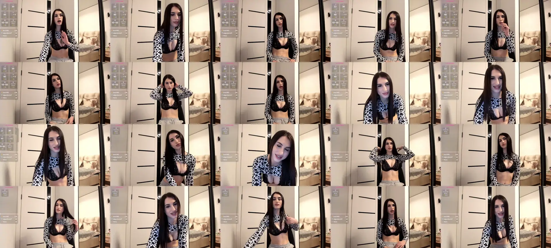 MelanieLexxx_ photo contact sheet