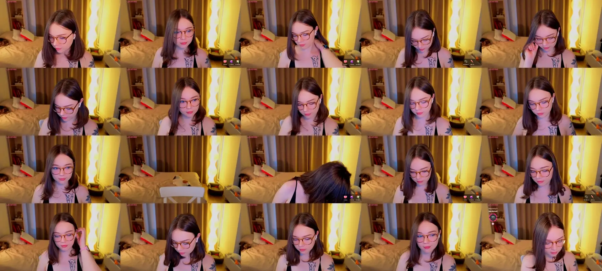 Milly_Saint photo contact sheet