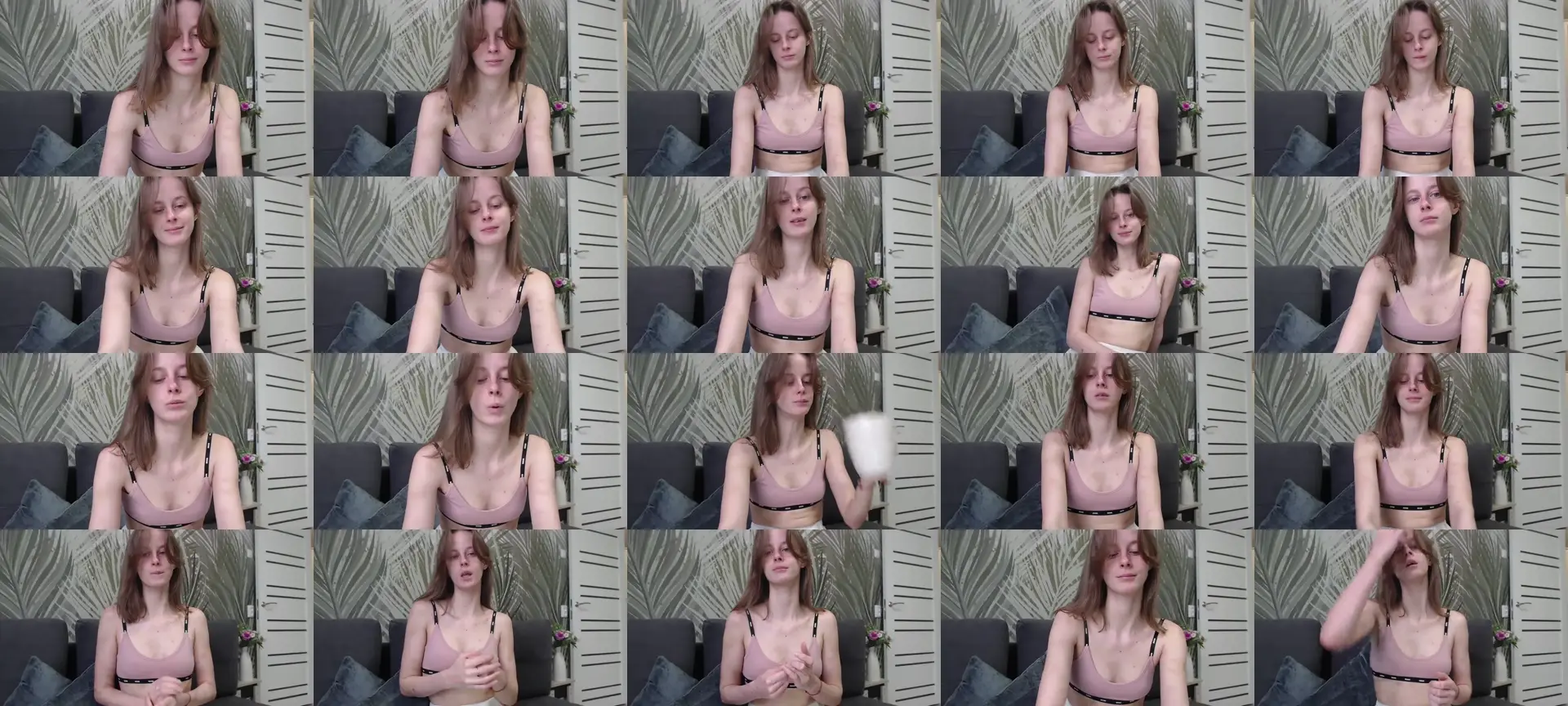 mimiMilfAl photo contact sheet