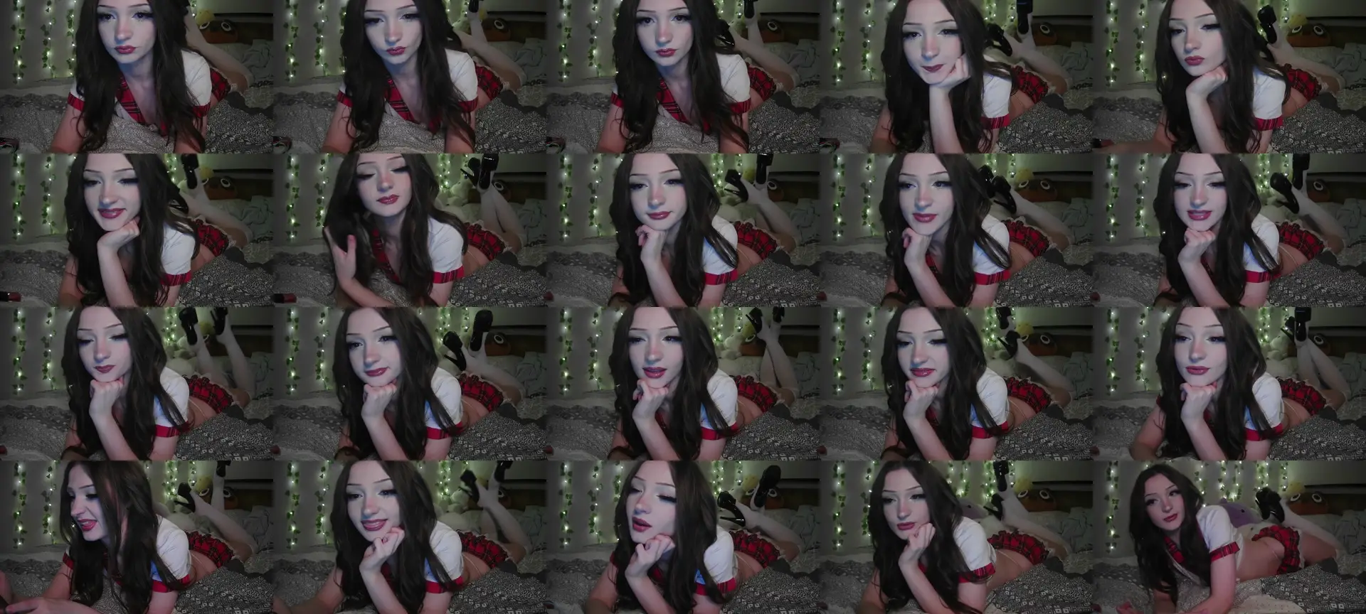 MissMila photo contact sheet