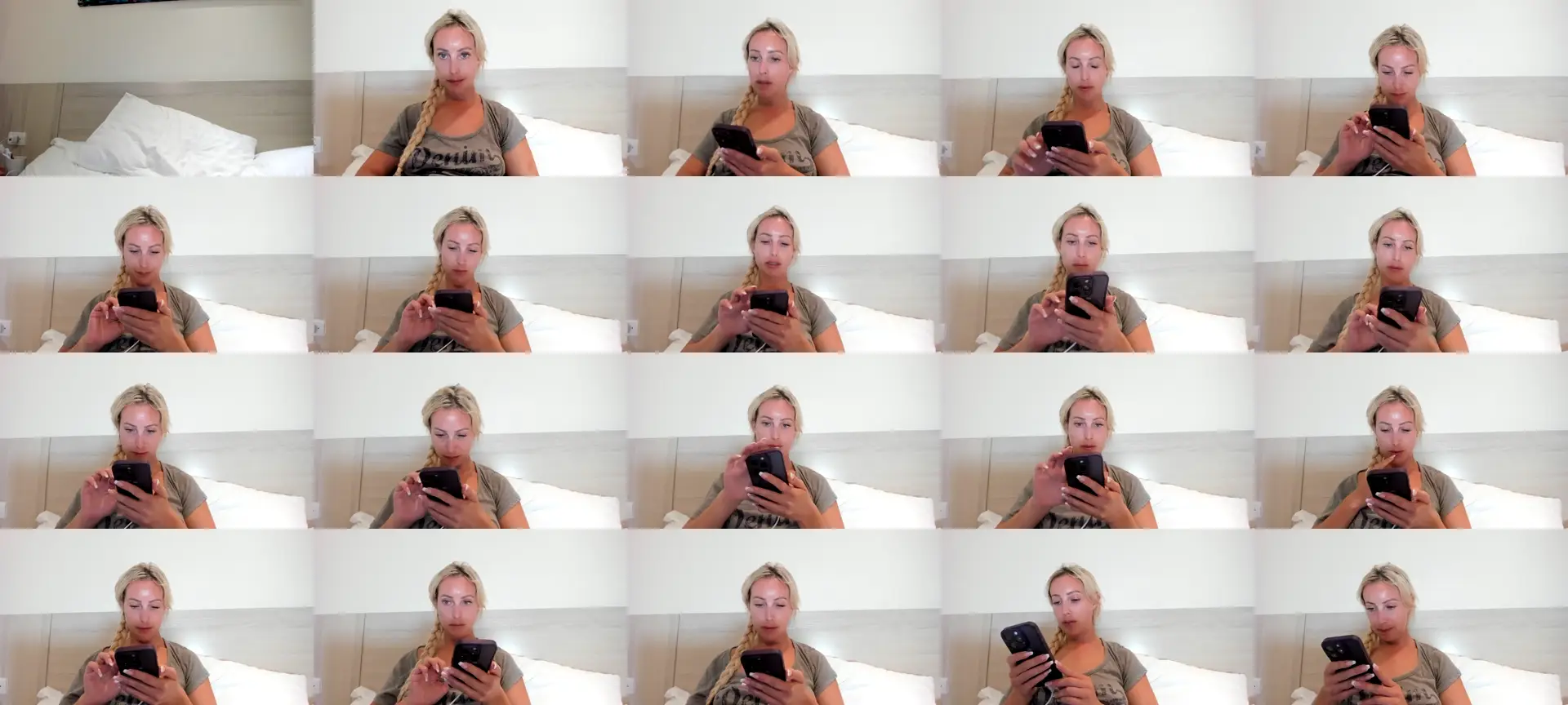 Missy_matrix photo contact sheet