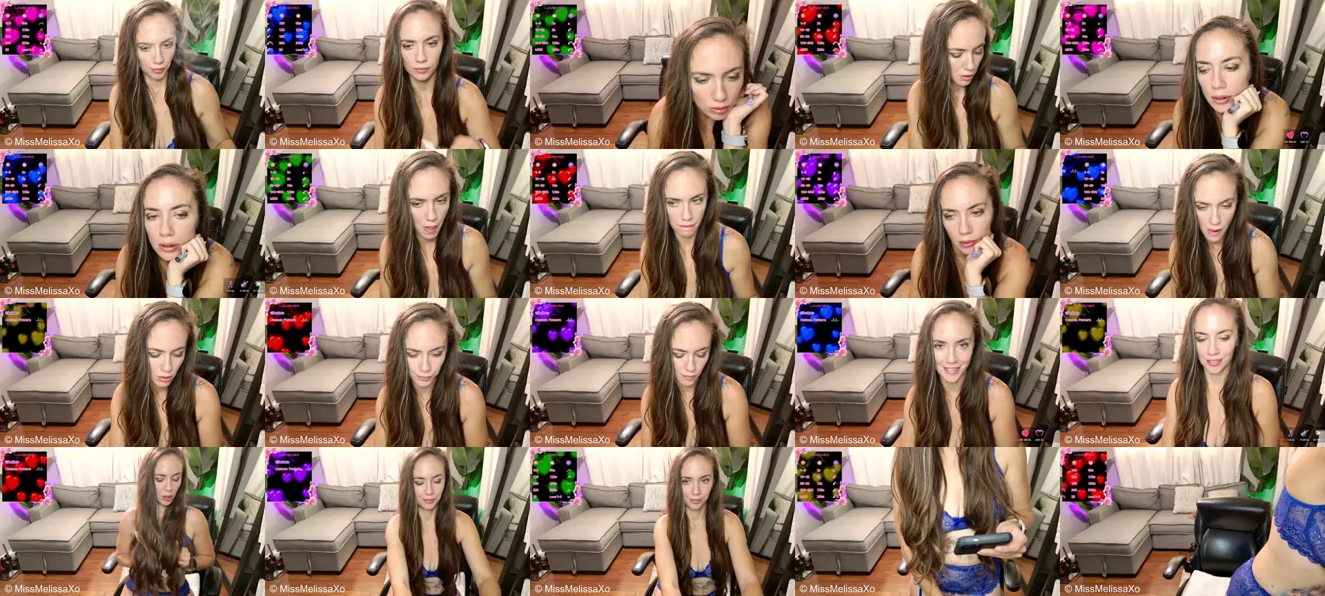 MistressMissy photo contact sheet