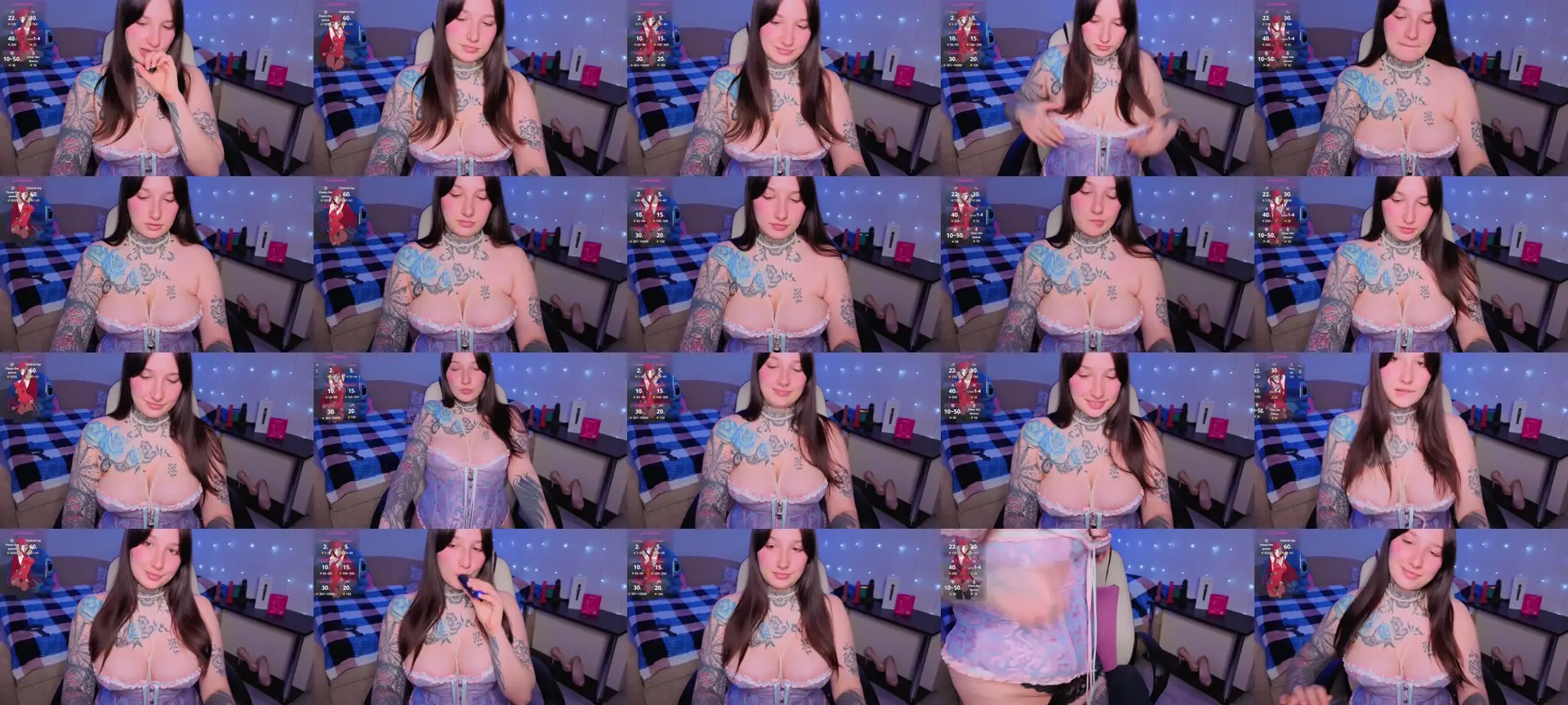 MollyDee photo contact sheet