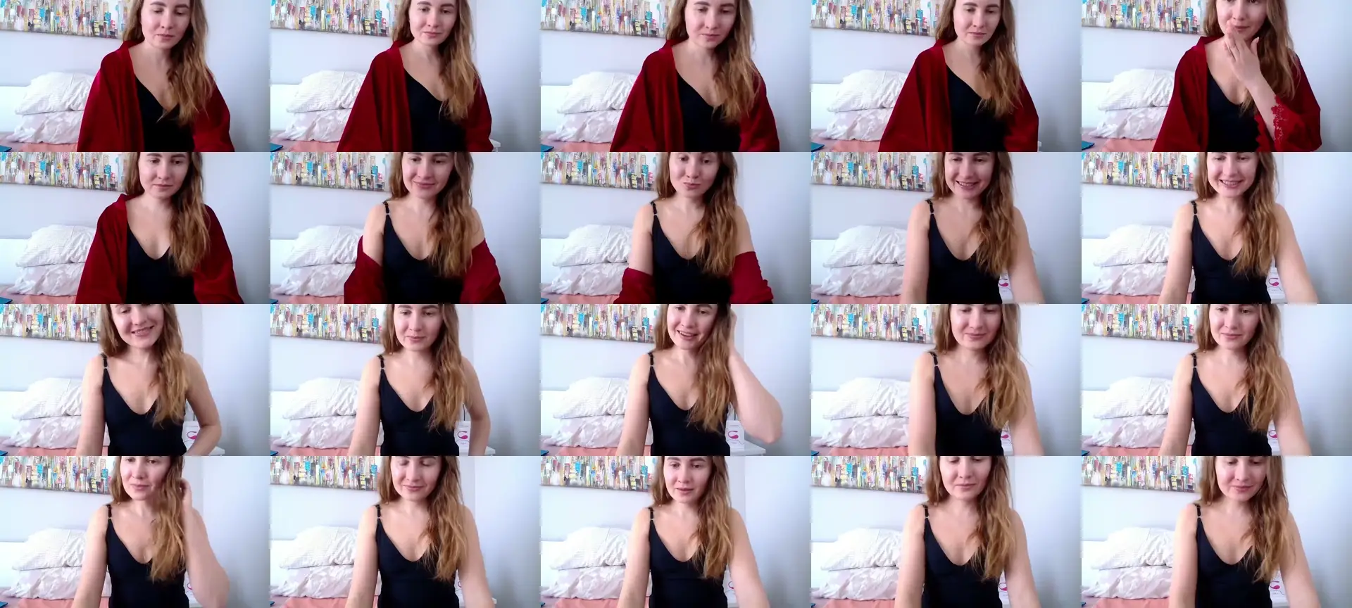 NikaJohnson2 photo contact sheet