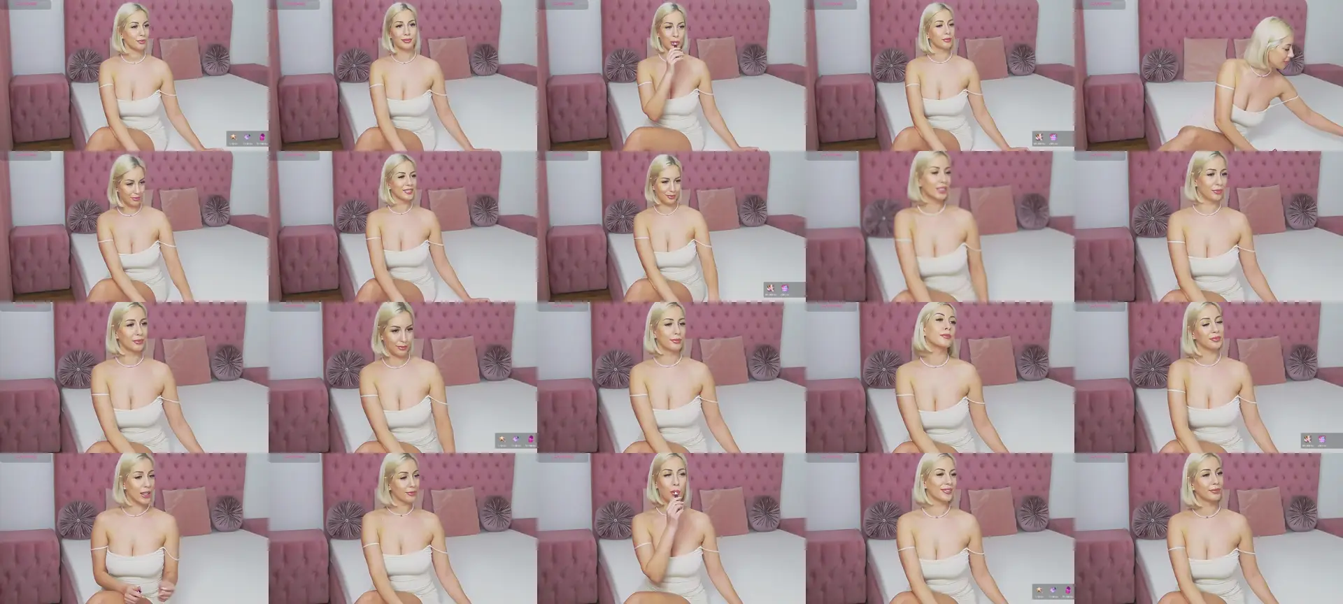 PinkSexxe photo contact sheet