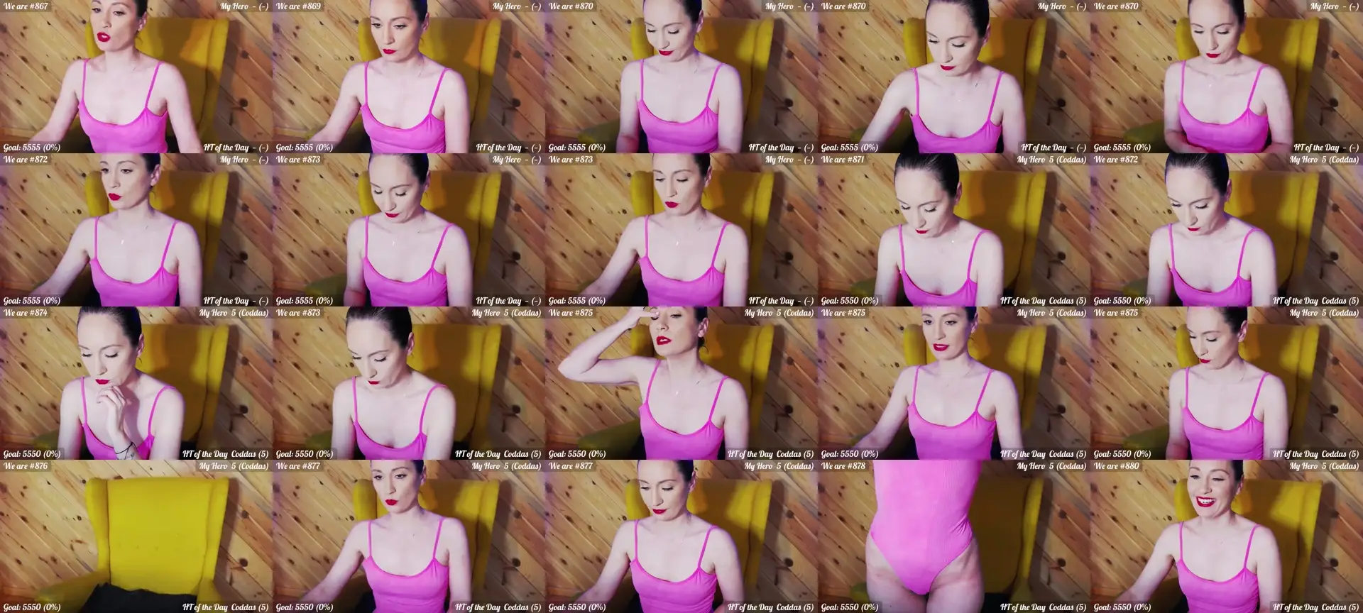 QuinnieSmile photo contact sheet