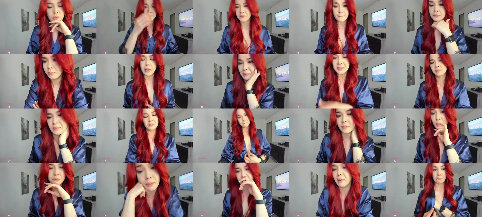 RedFireVelvet photo contact sheet