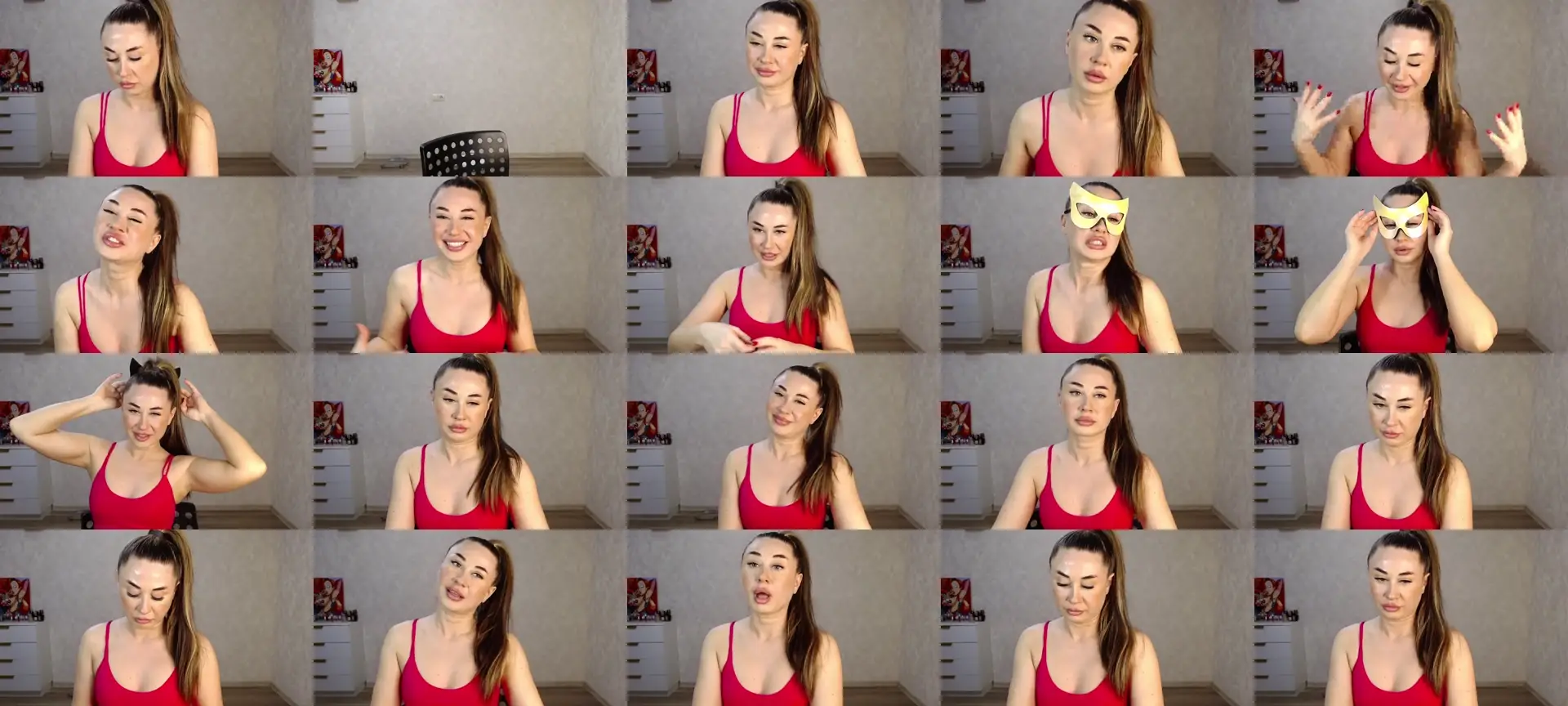 SaintNicole photo contact sheet