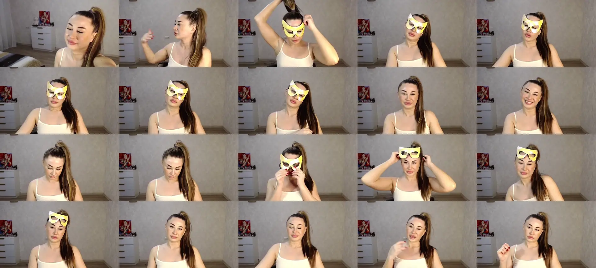 SaintNicole photo contact sheet