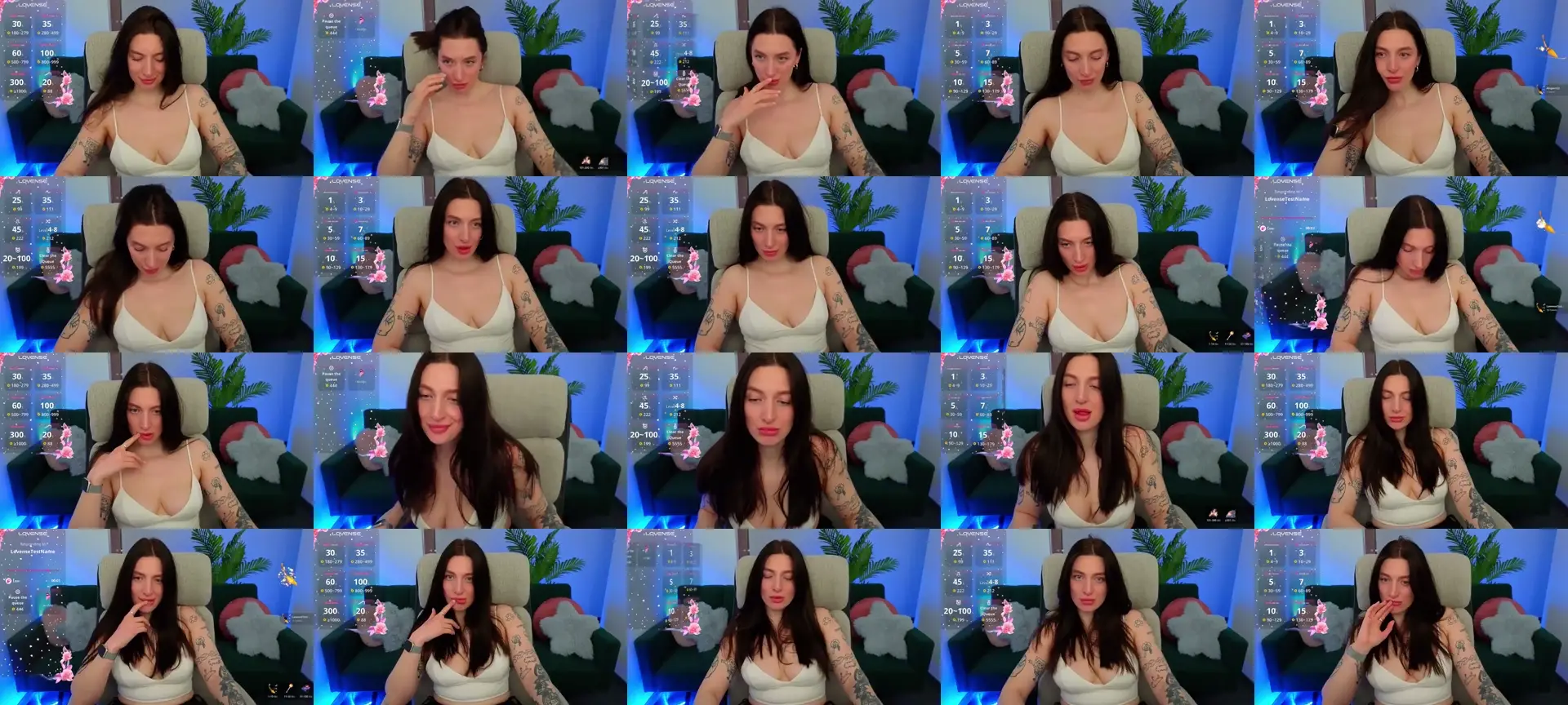 Sandra_ photo contact sheet