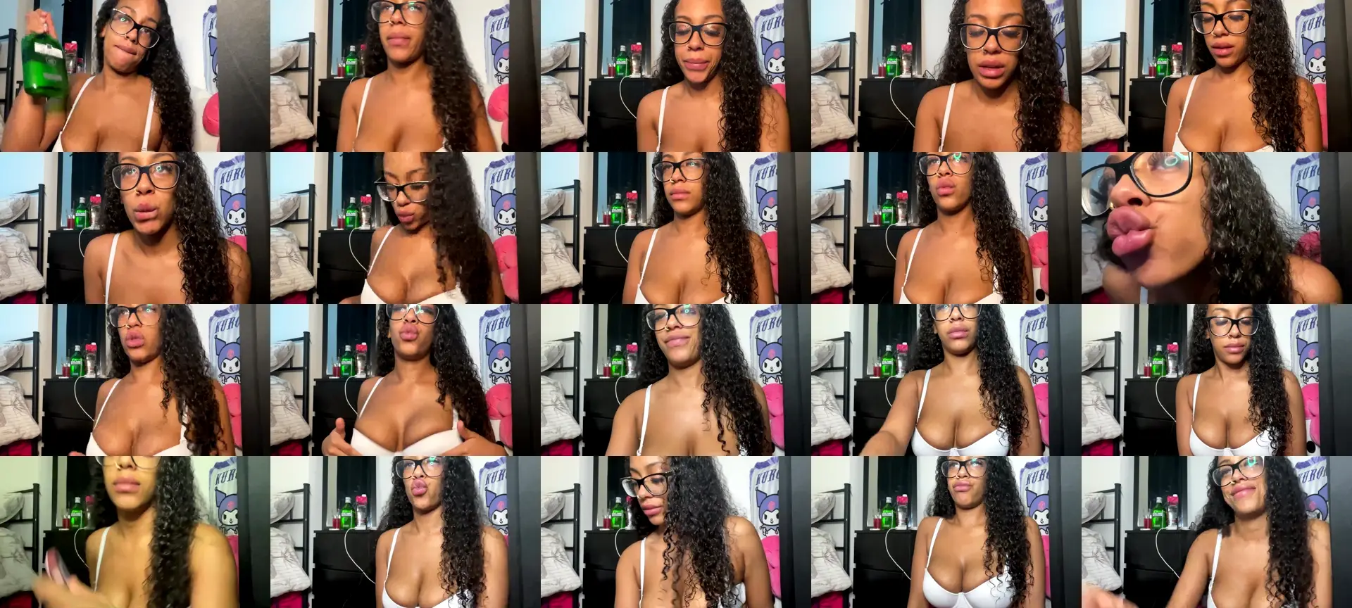 selenakiss7 photo contact sheet