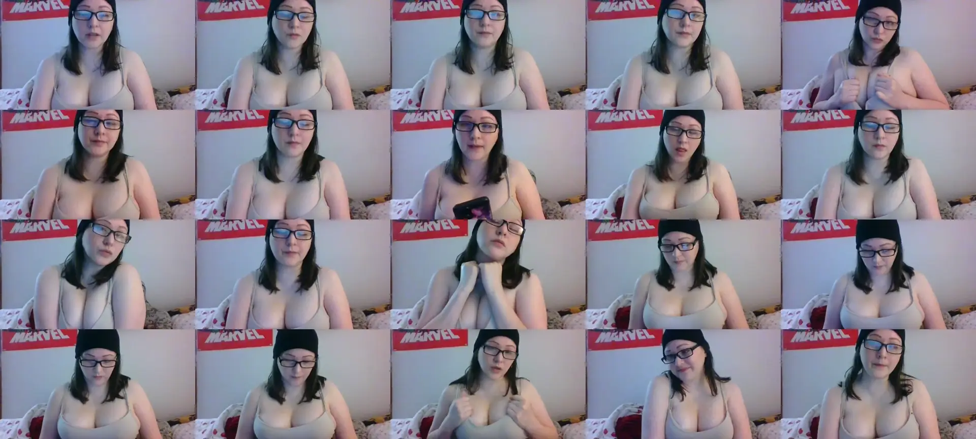 SexxxyShellyy photo contact sheet