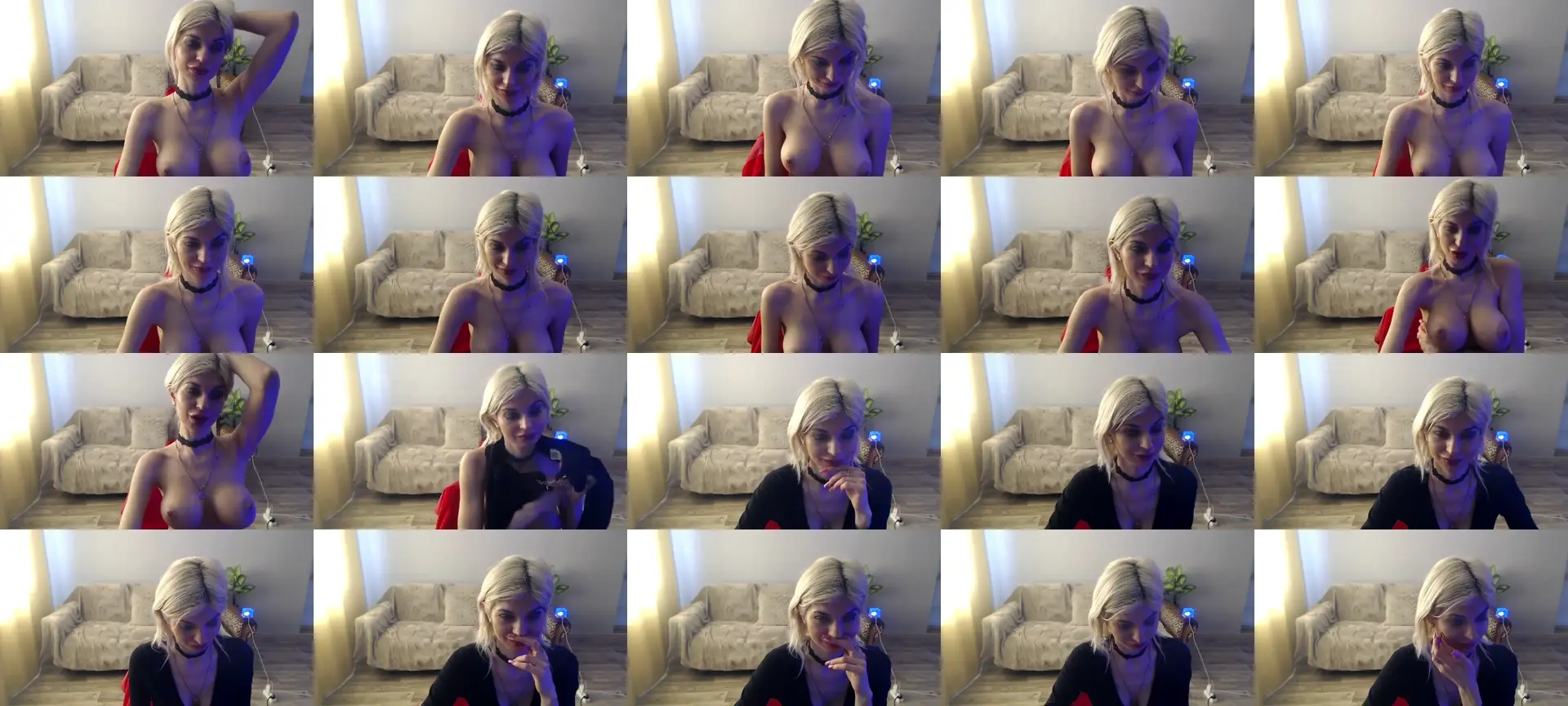 SexyBeatriice photo contact sheet