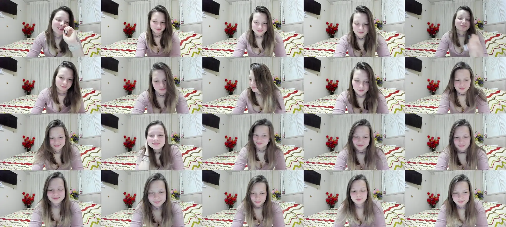 ShyCelline photo contact sheet