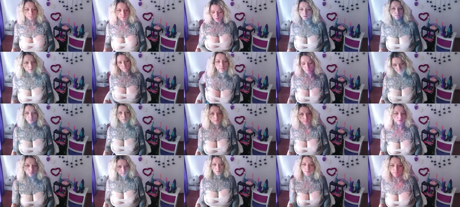 SLOPPYTITSS photo contact sheet