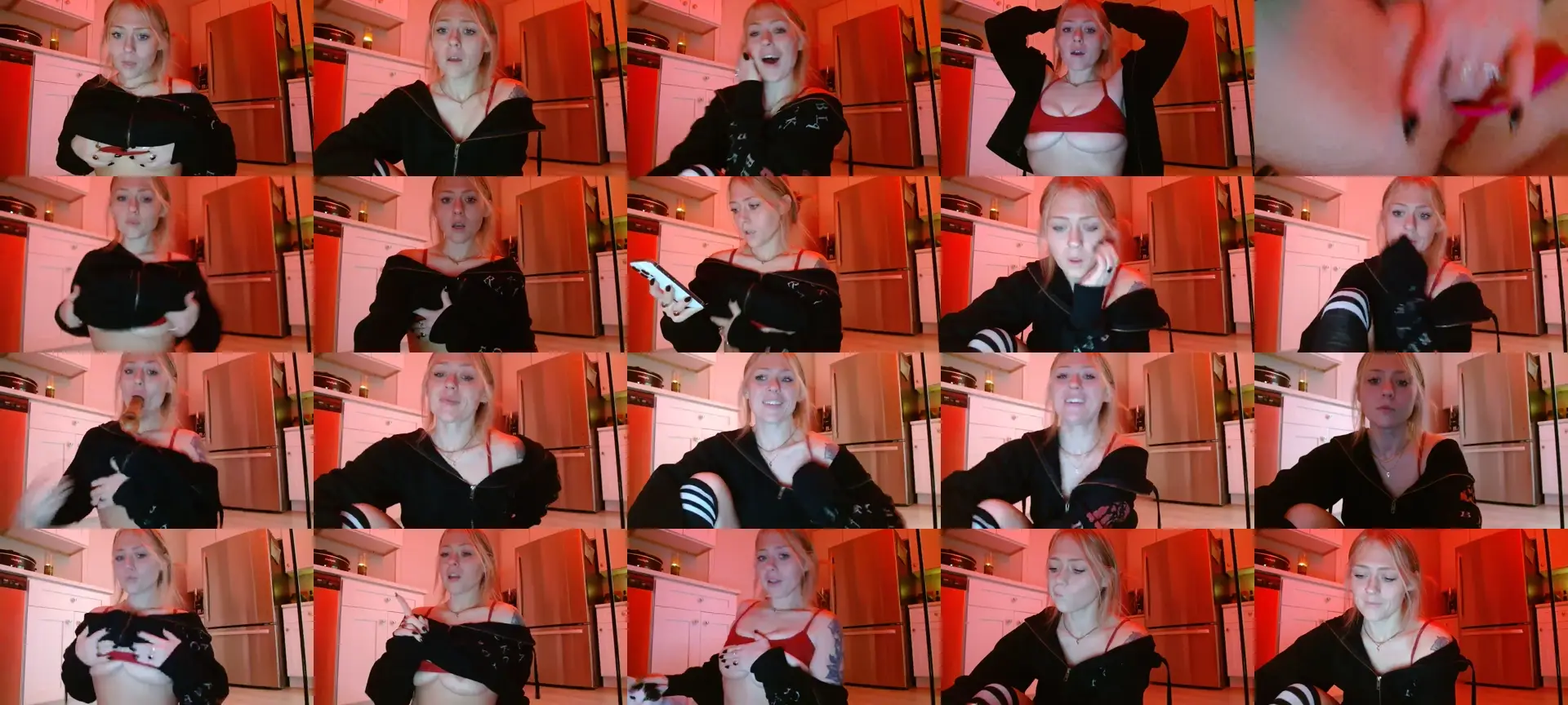 SneakyAlice photo contact sheet