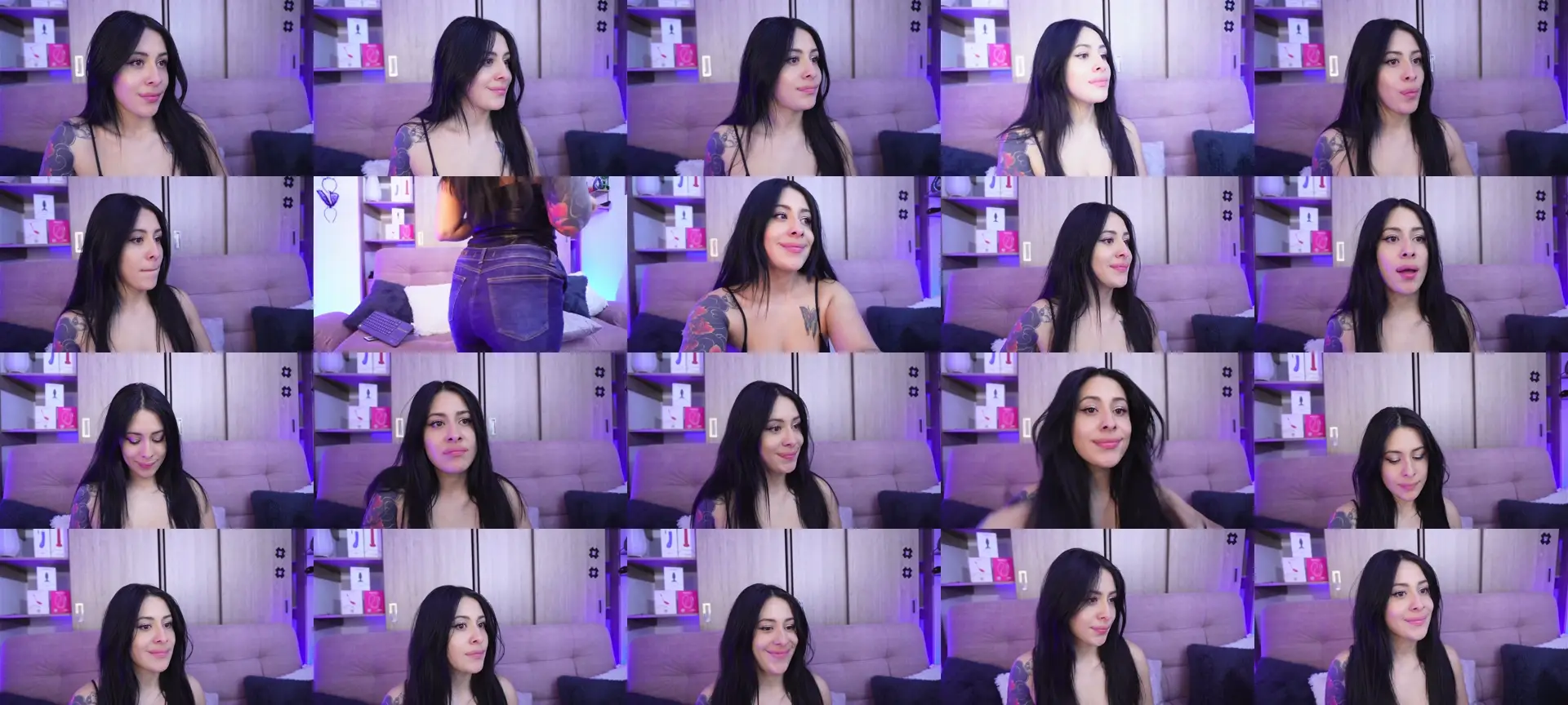 Sophiiecumsx photo contact sheet