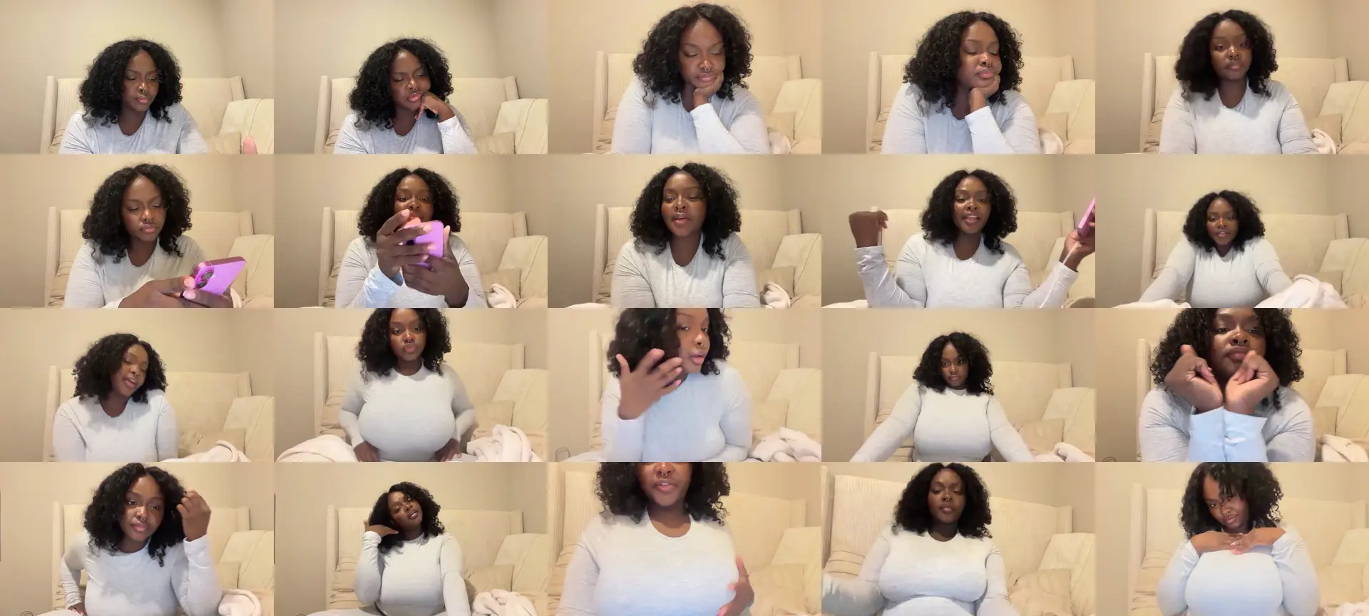 Spoiledeboni photo contact sheet