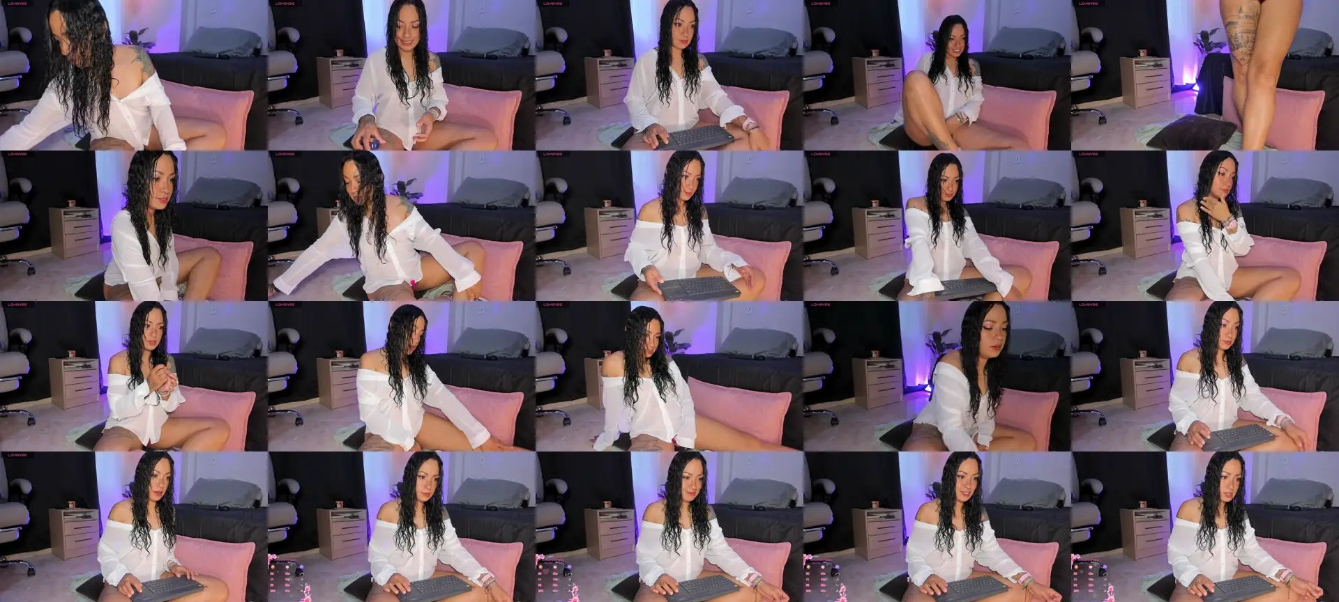 Steamy_julia photo contact sheet