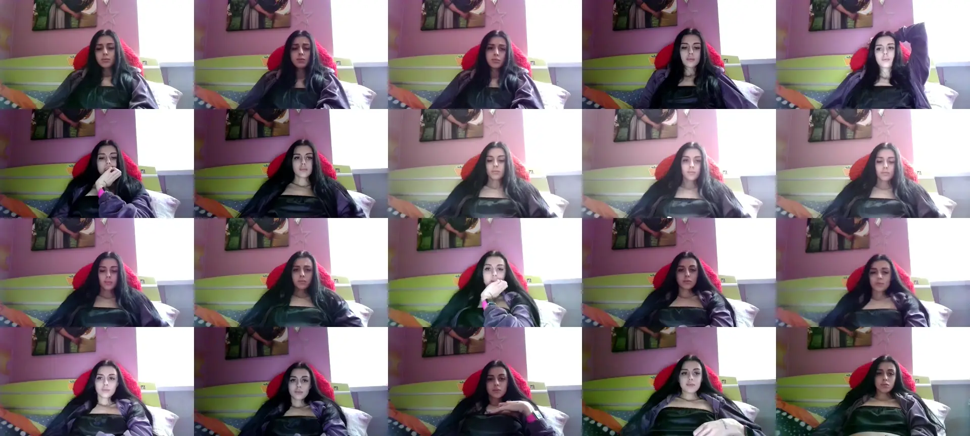StefanyCute photo contact sheet