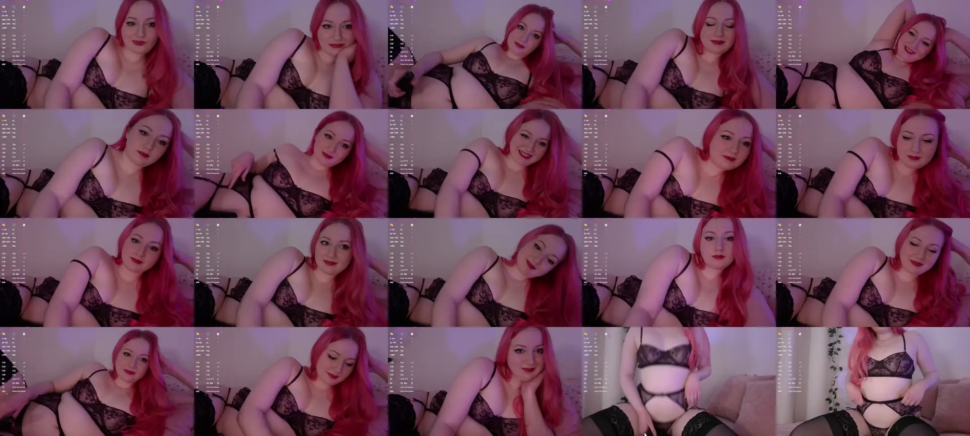 Stellareya photo contact sheet